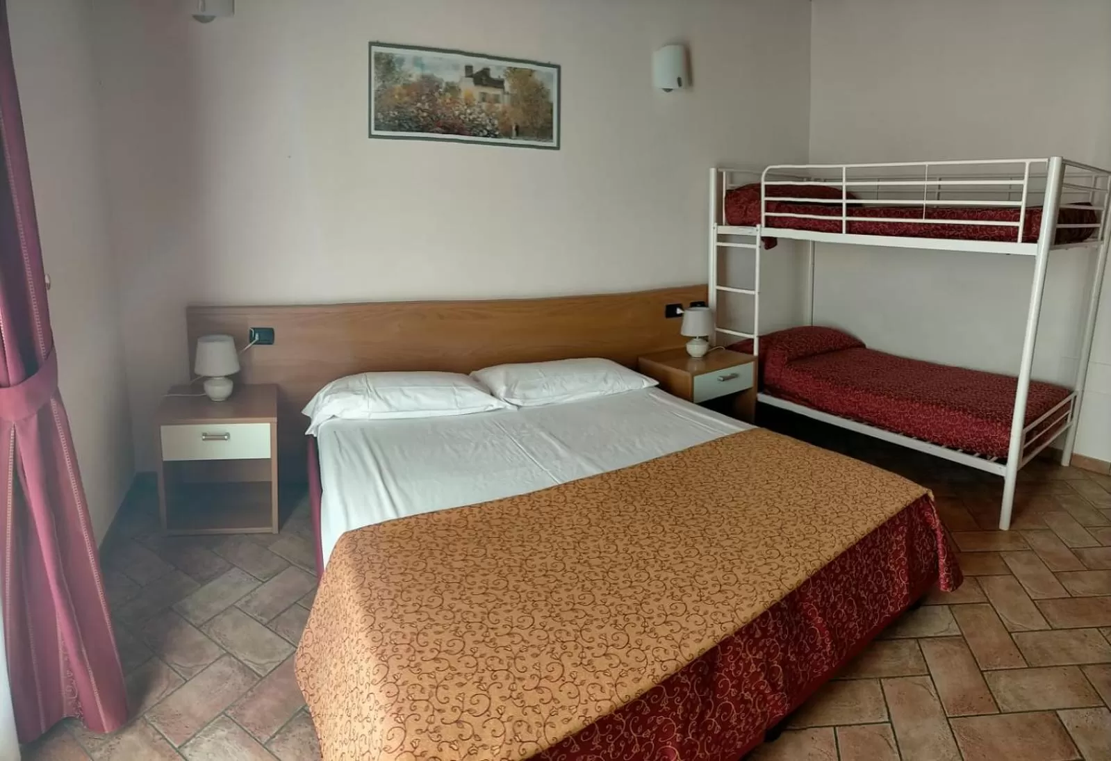 bunk bed, Bed in Hotel Agli Ulivi