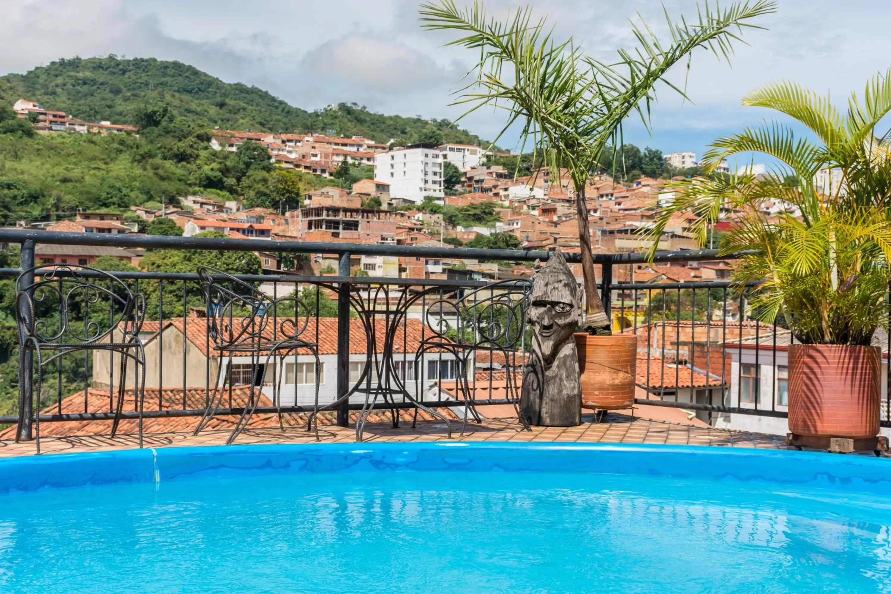 City view in Sam'S VIP Hostel San Gil