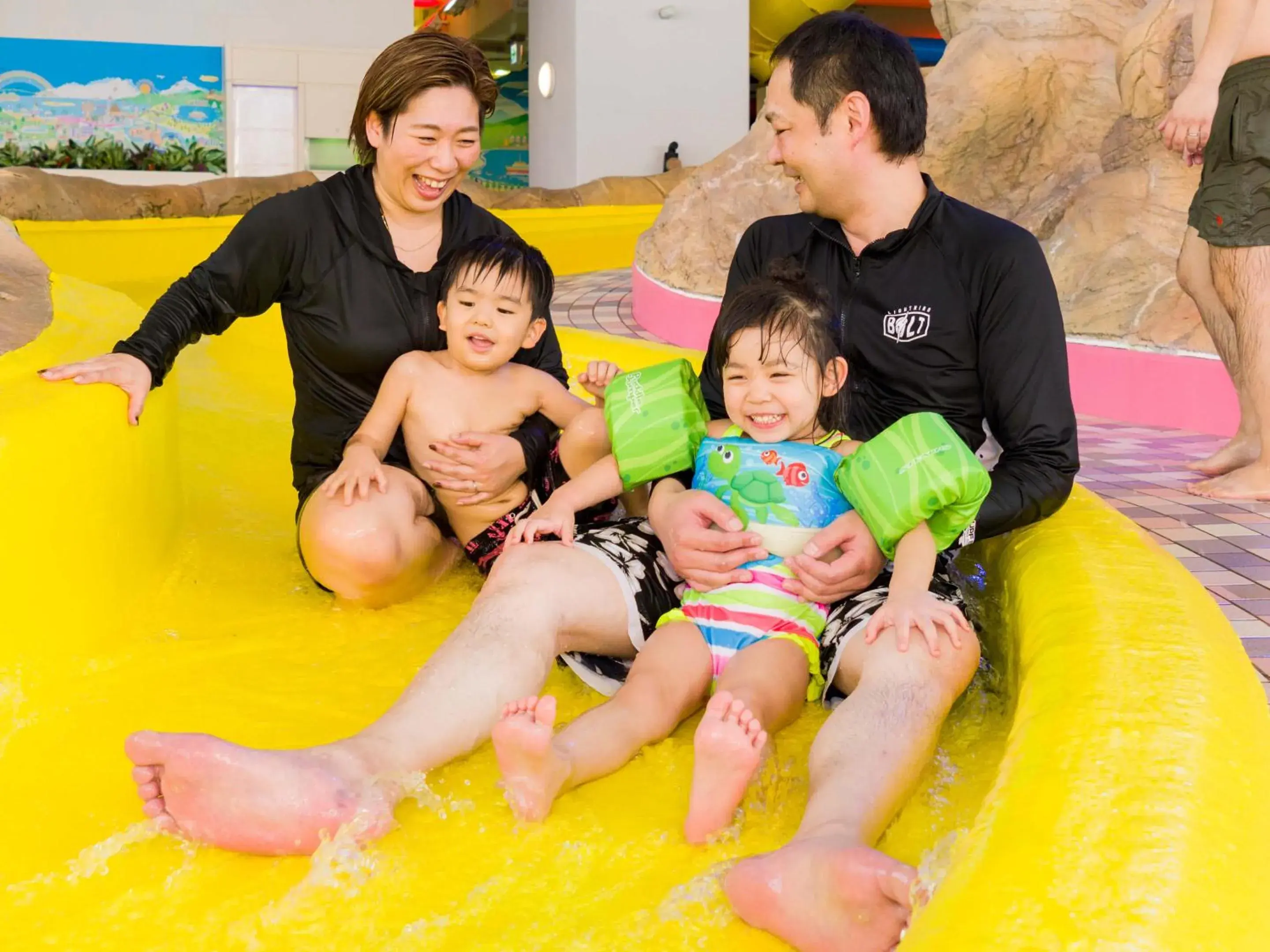 Swimming pool, Family in Jozankei View Hotel