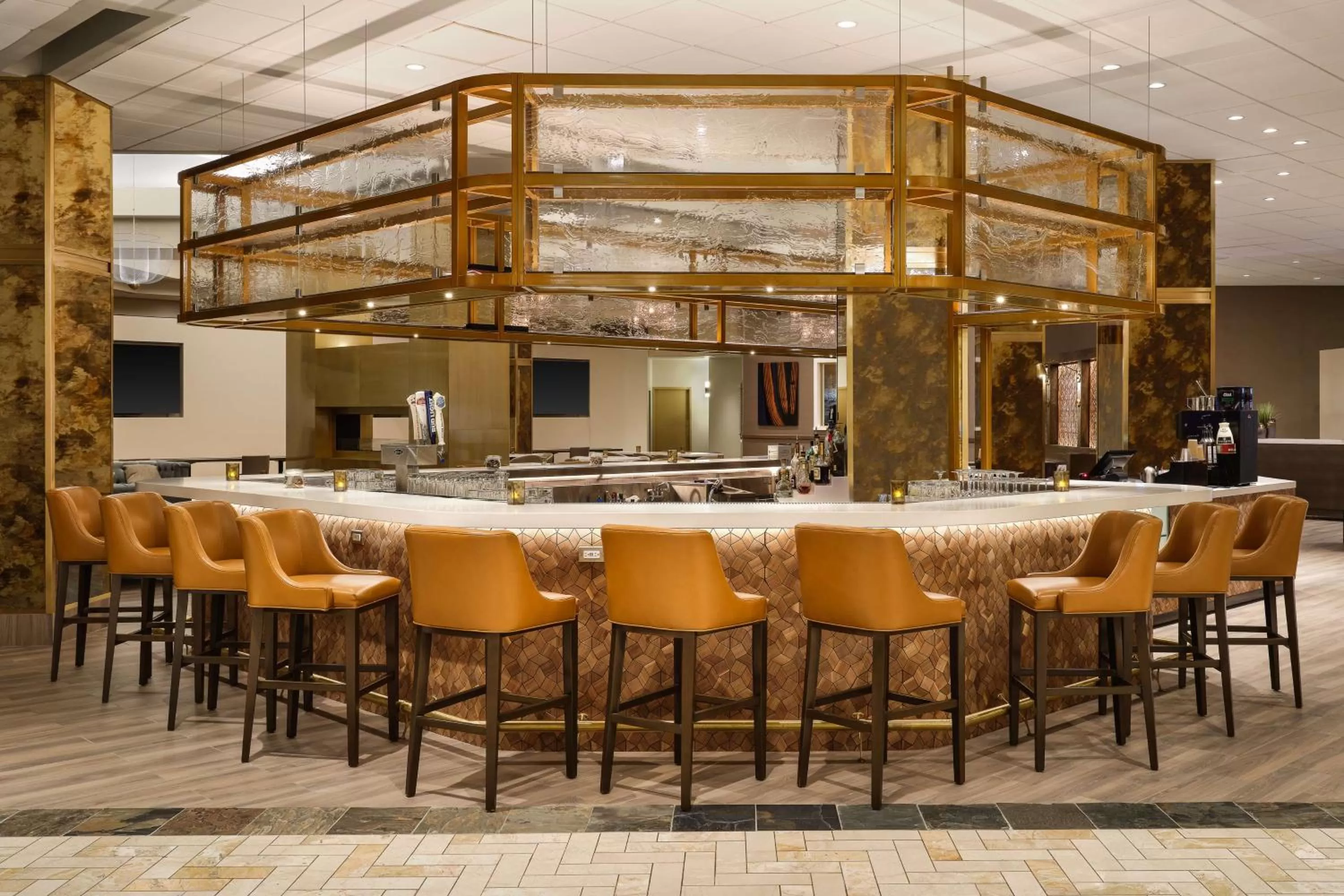 Lounge or bar in Hilton Richardson Dallas, TX