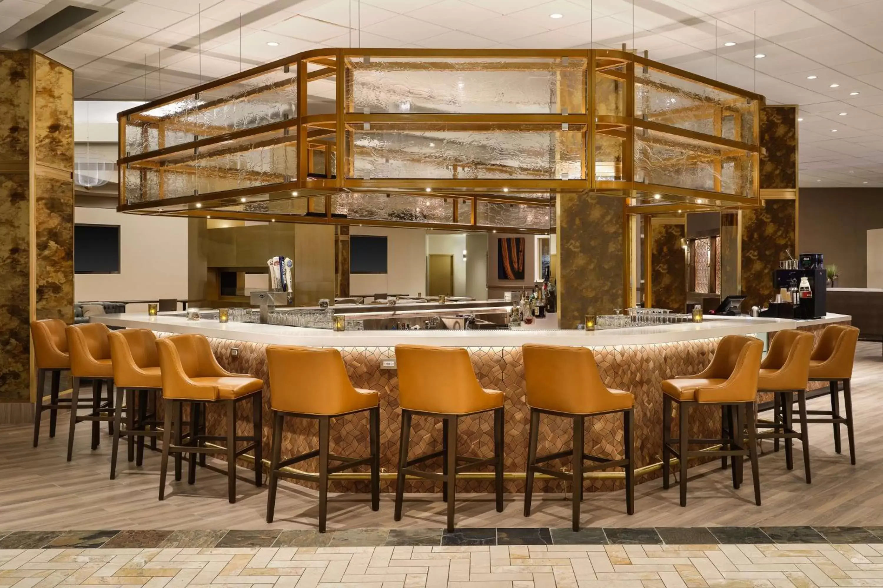 Lounge or bar in Hilton Richardson Dallas, TX Lounge or bar in Hilton Richardson Dallas, TX