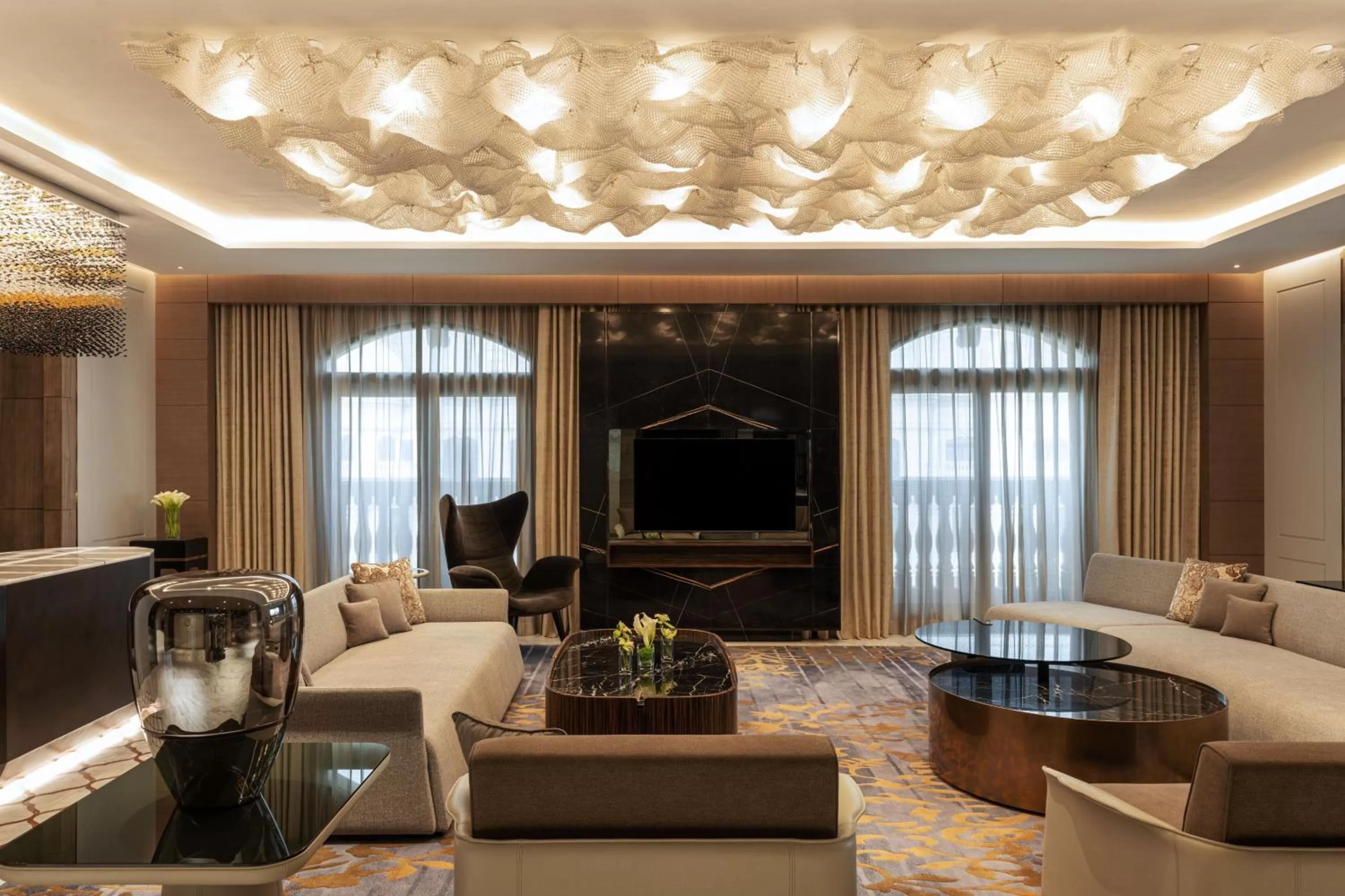 Living room in Le Royal Méridien Place Vendôme Lusail