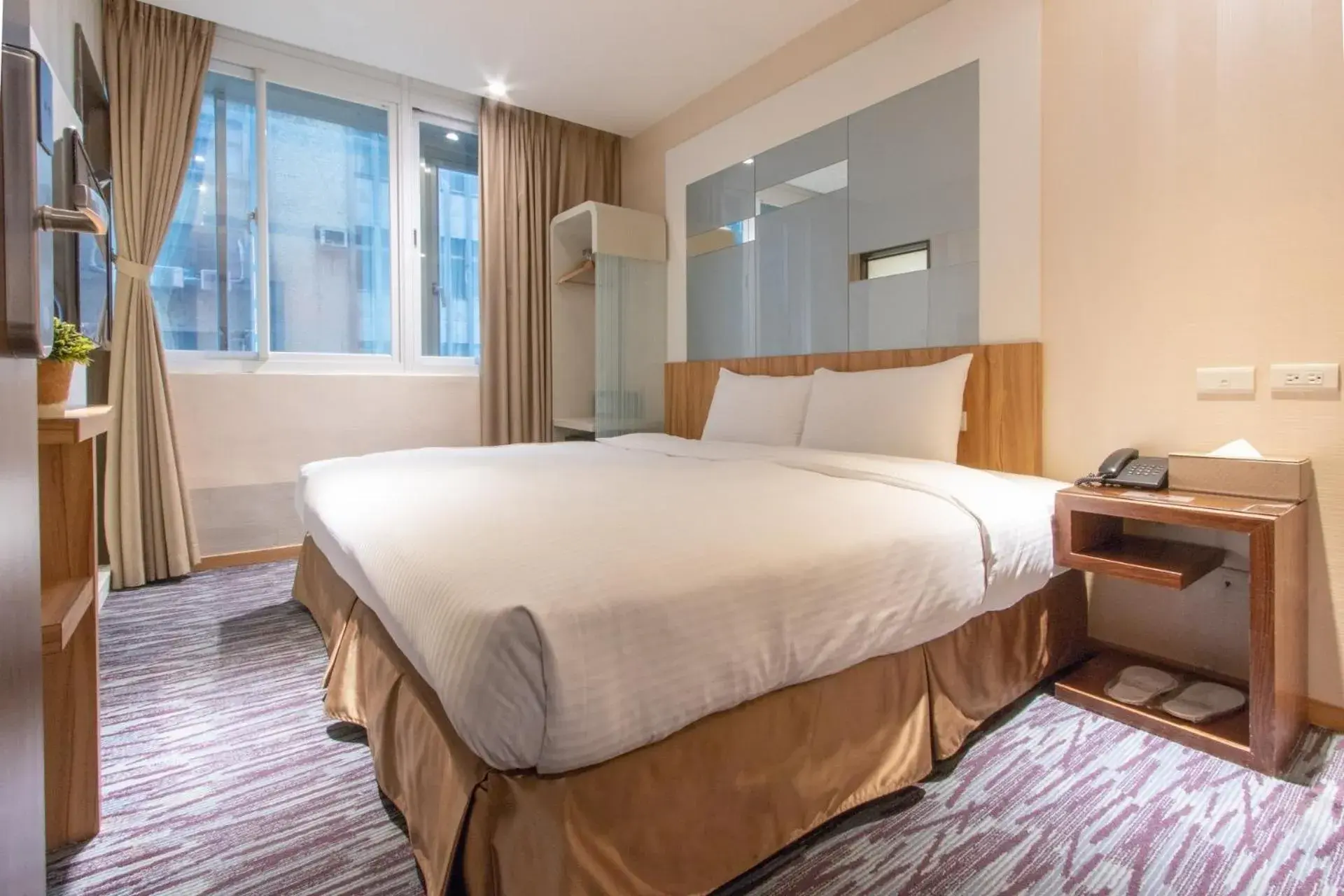 Bed in Muzik Hotel - Ximending Xining Branch