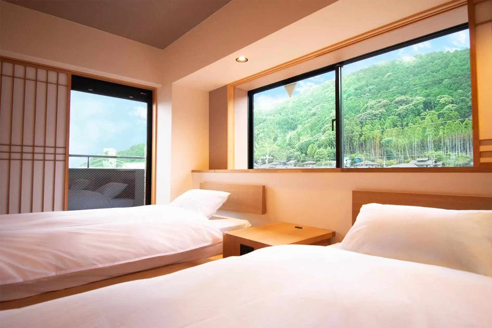 Bed in The GrandWest Arashiyama