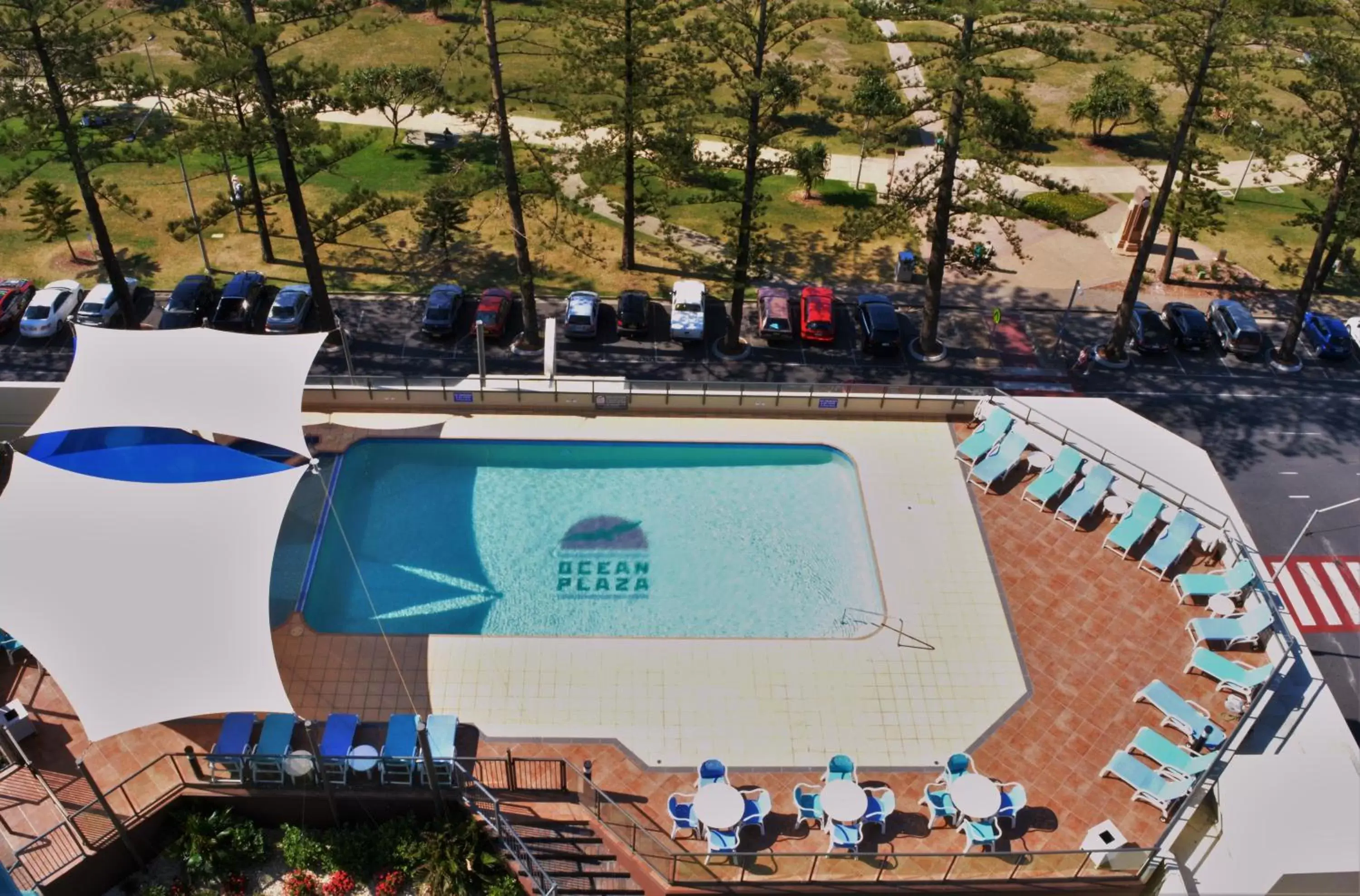 Swimming pool, Pool View in Ocean Plaza Resort