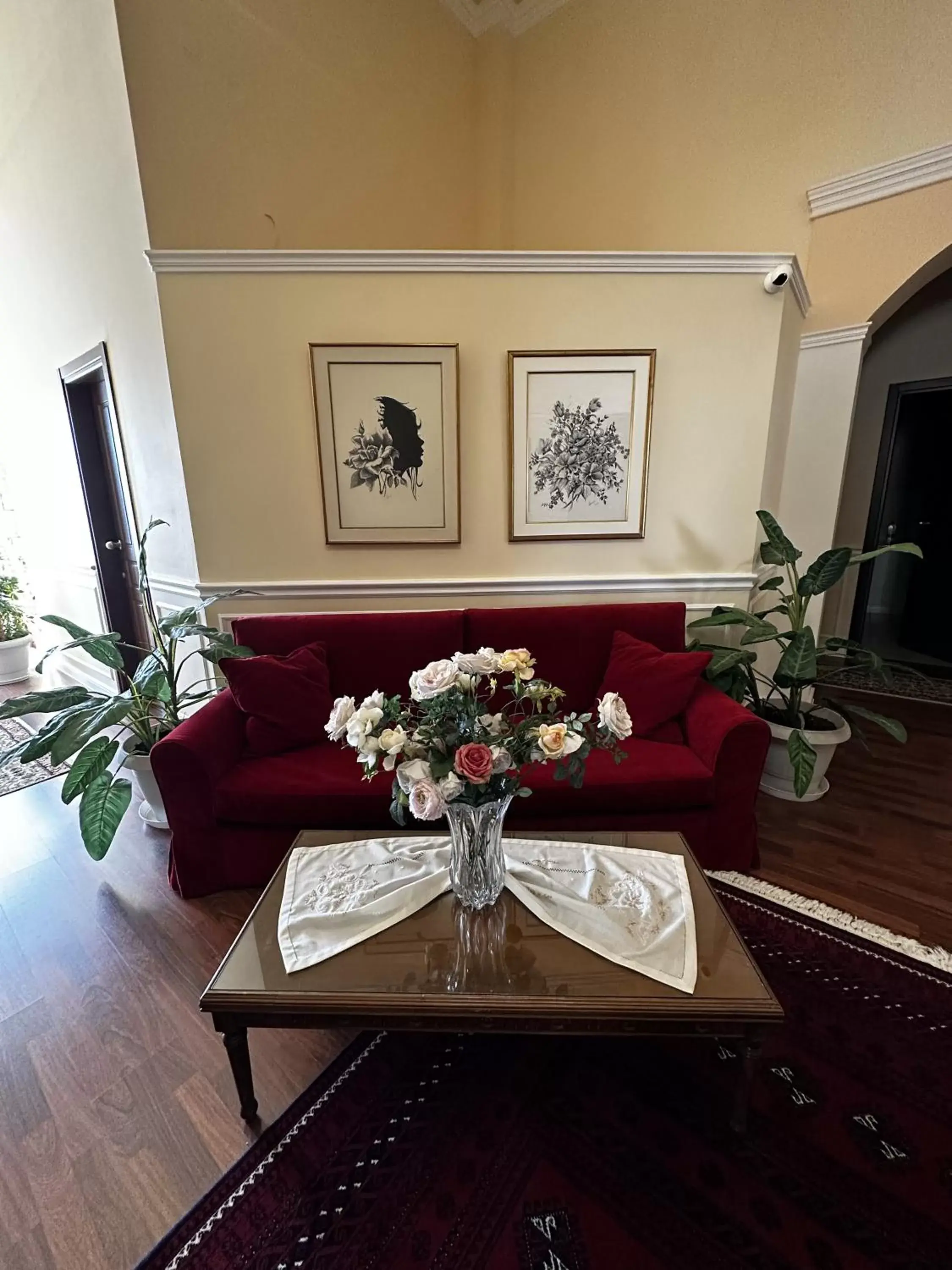 Living room, Seating Area in Hotel Aktaion Syros