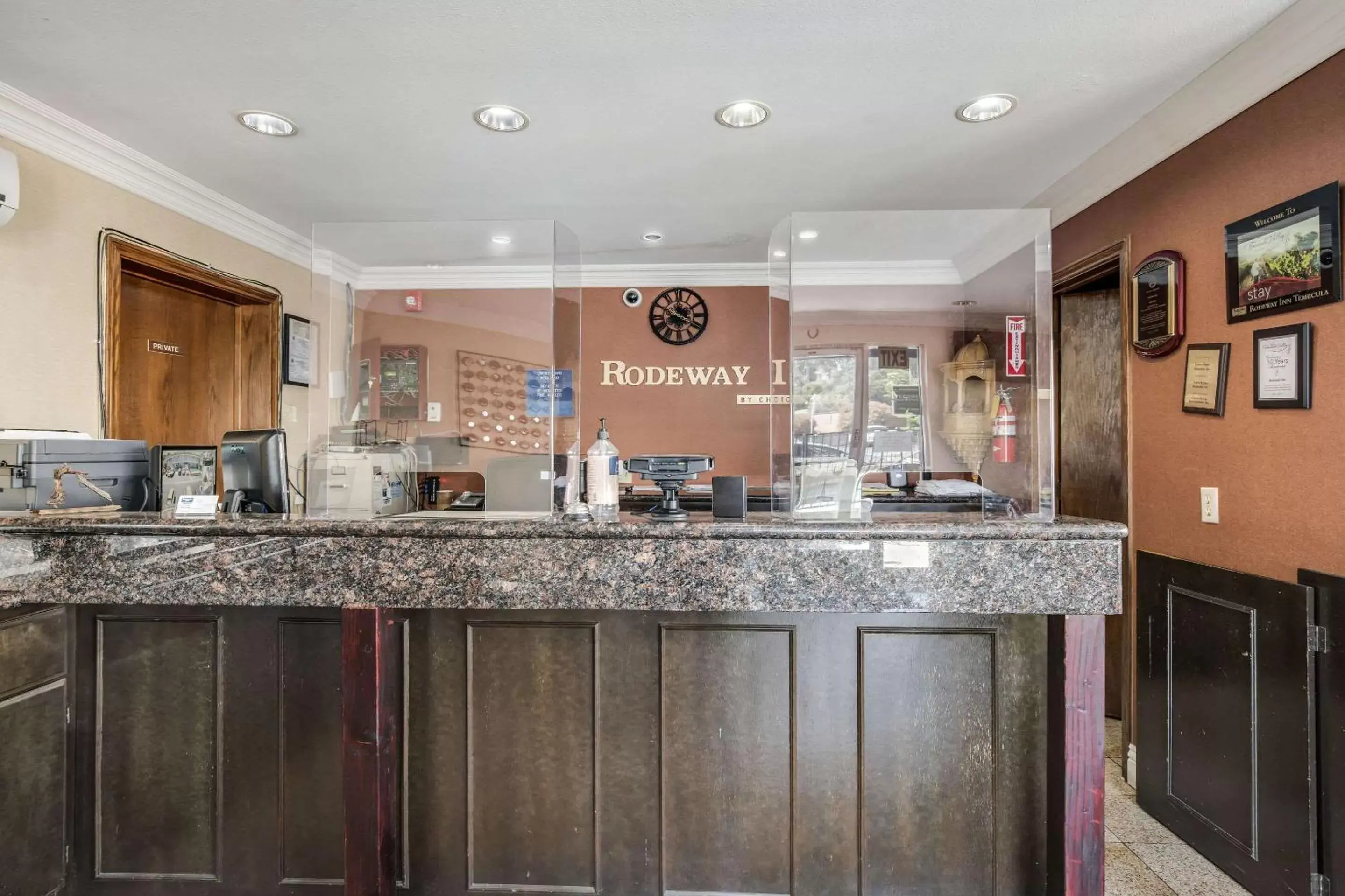 Lobby or reception in Rodeway Inn Old Town Temecula Lobby or reception in Rodeway Inn Old Town Temecula