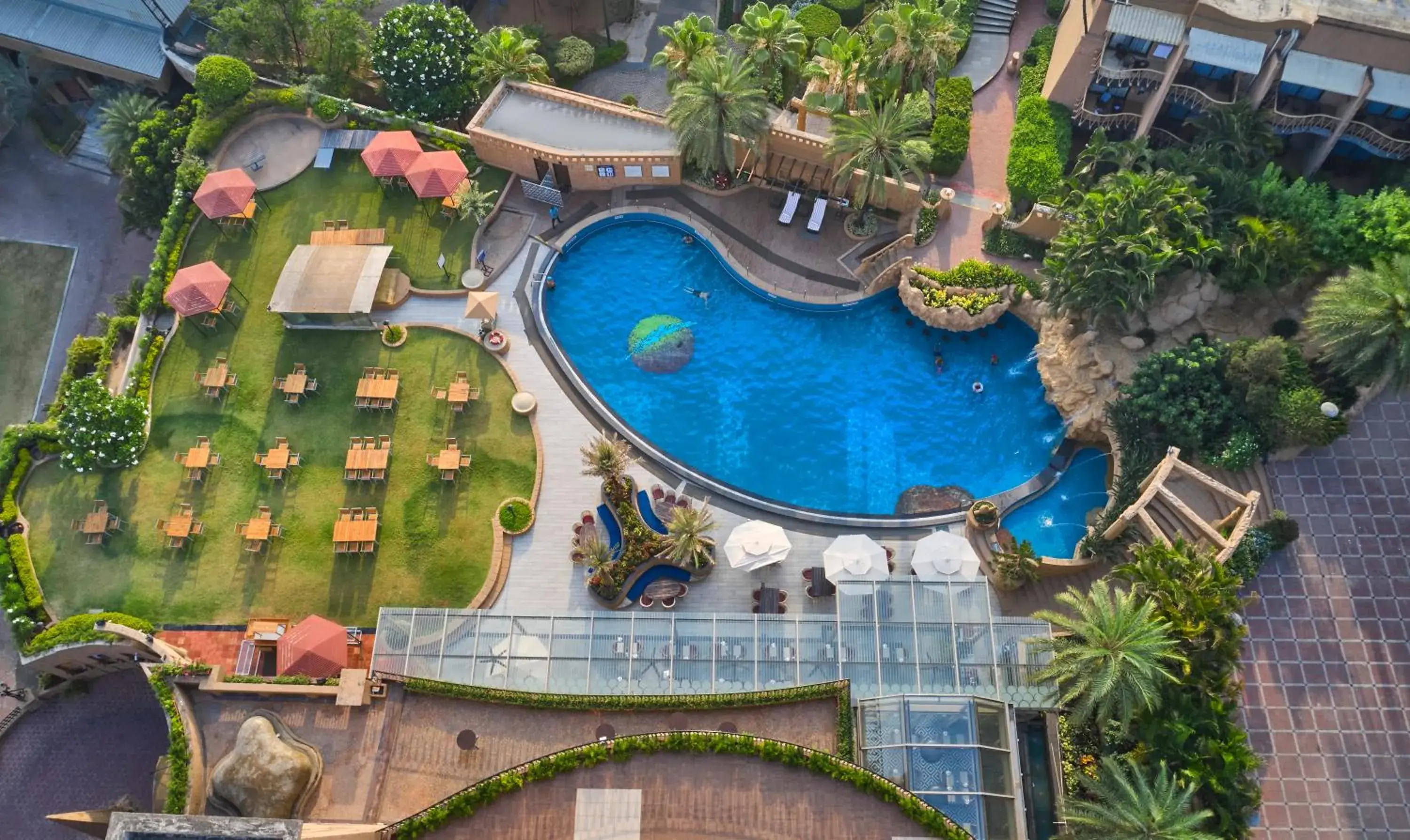 Swimming pool, Pool View in The Corinthians Resort & Club