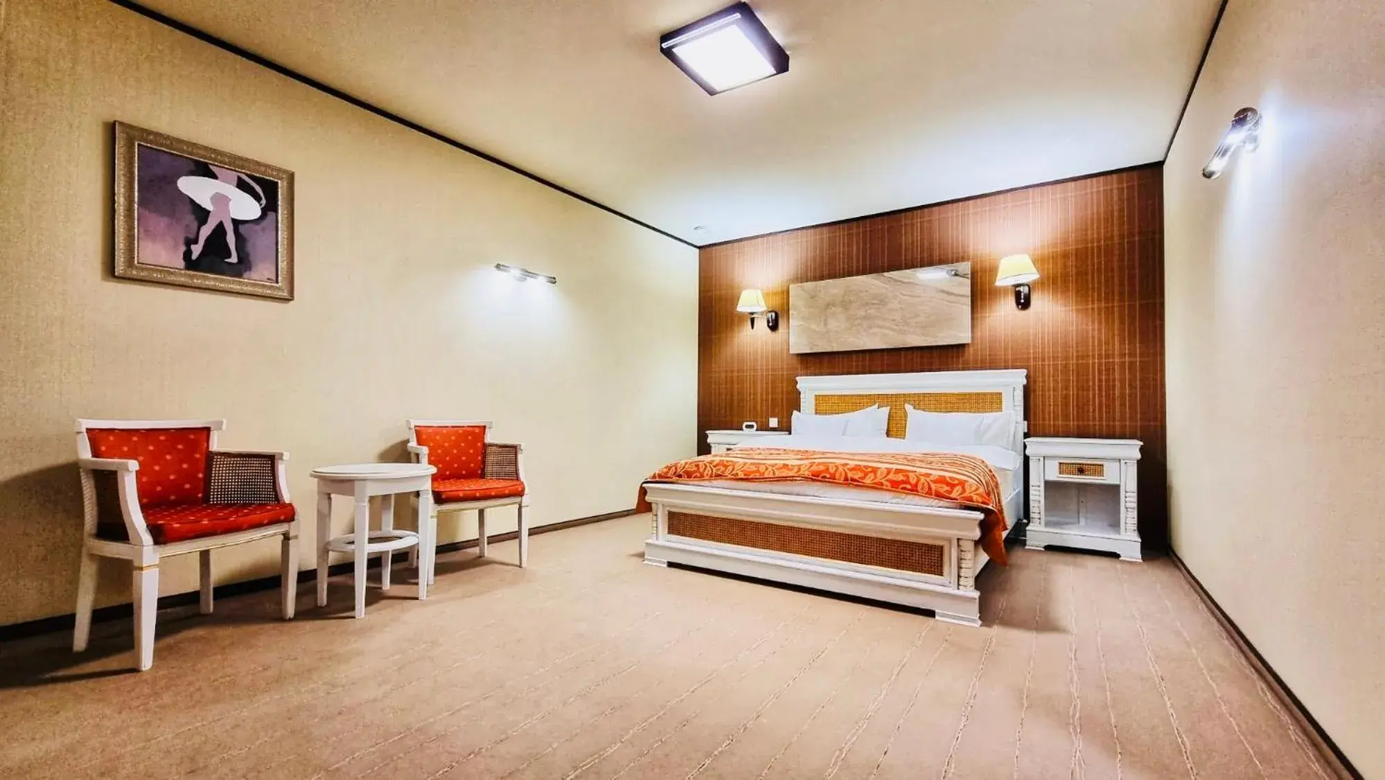 Bed in Levoslav House Hotel