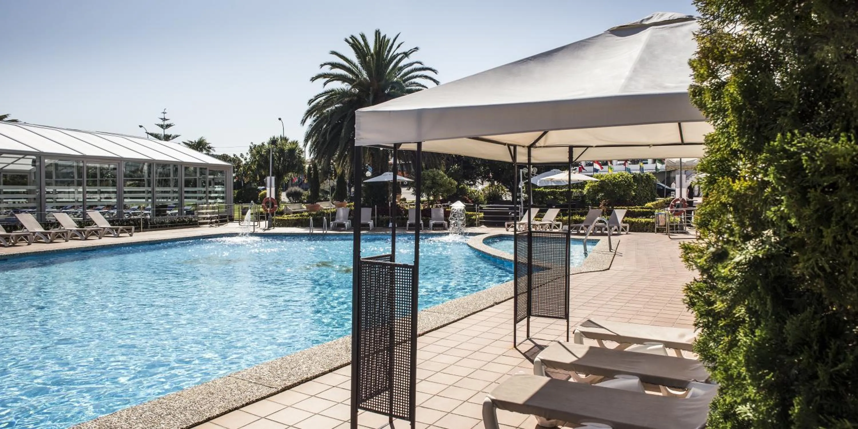 Solarium in Nuevo Astur Spa