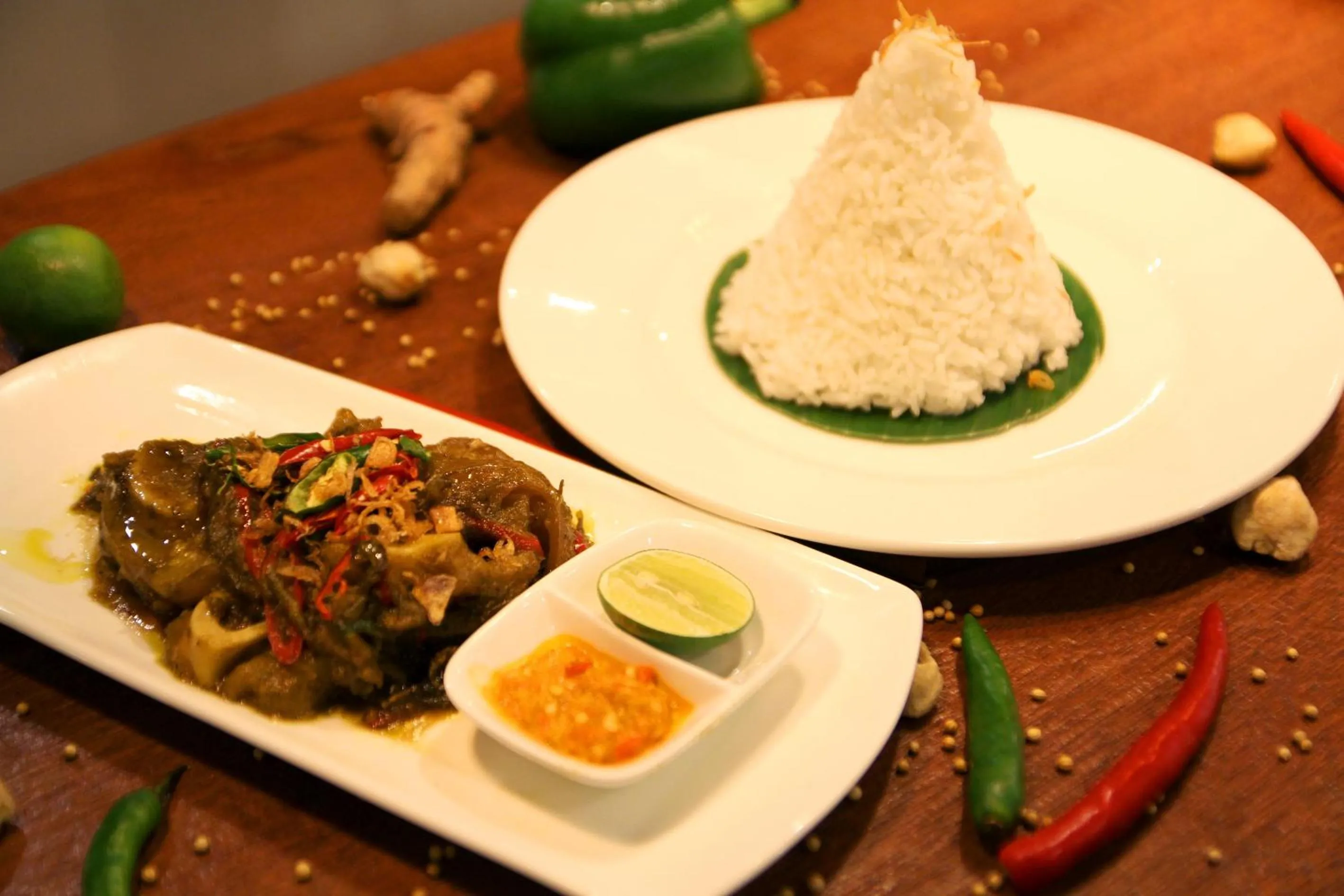 Food close-up in Varna Culture Hotel Soerabaia