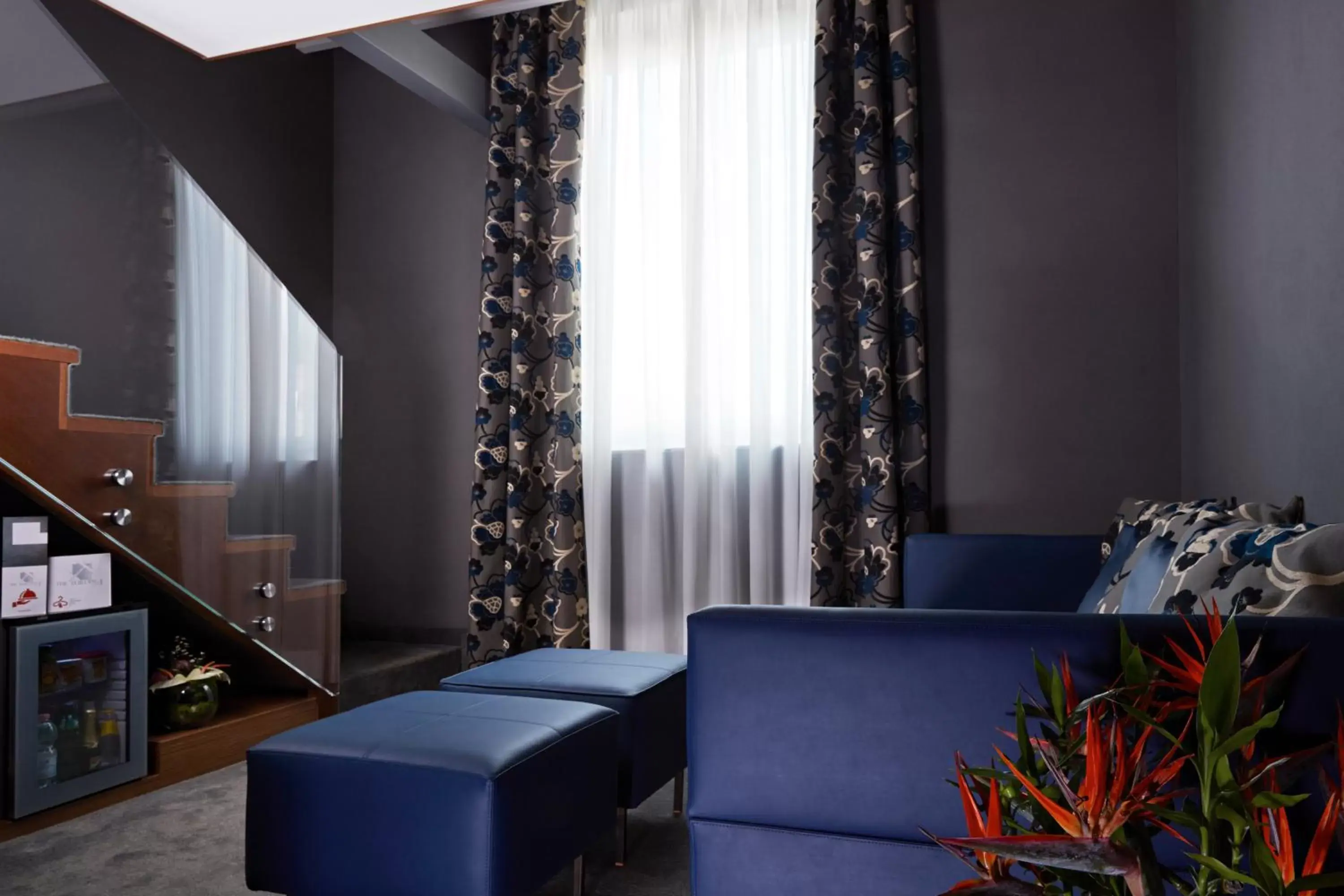 Living room in Hotel The Building Living room in Hotel The Building