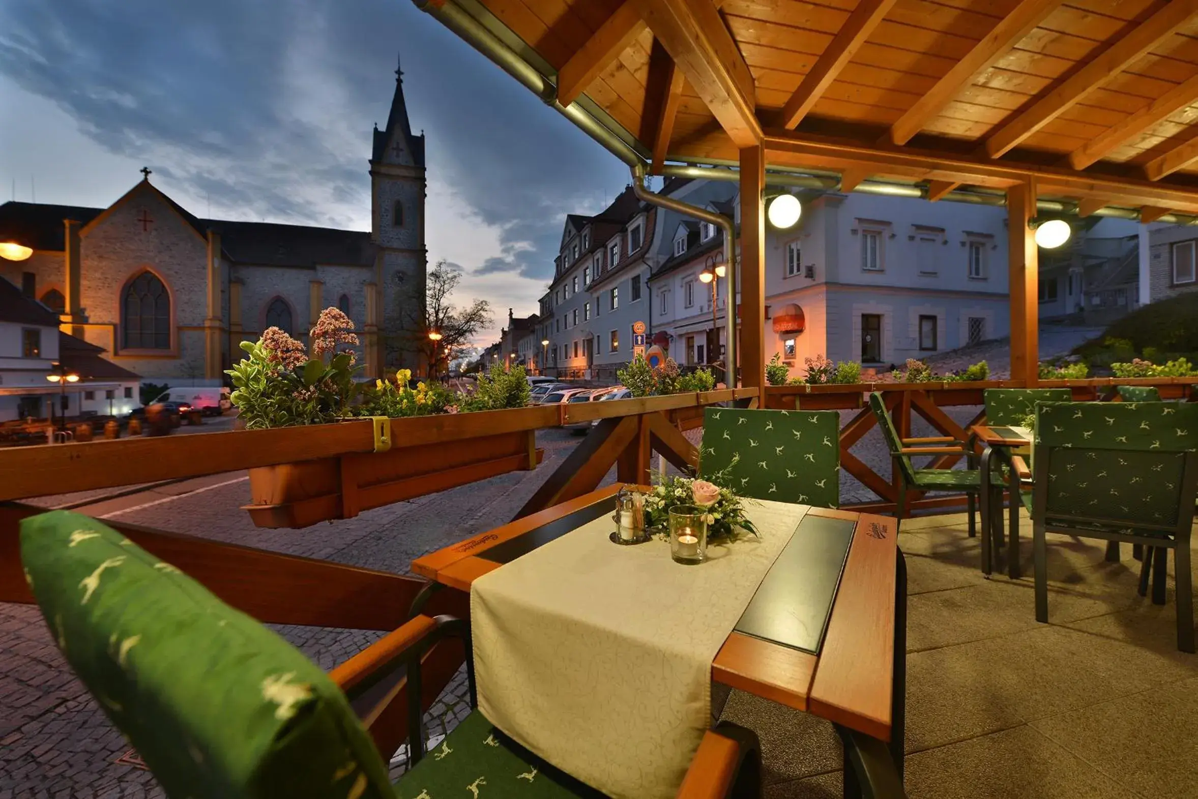 Facade/entrance in Hotel Podhrad