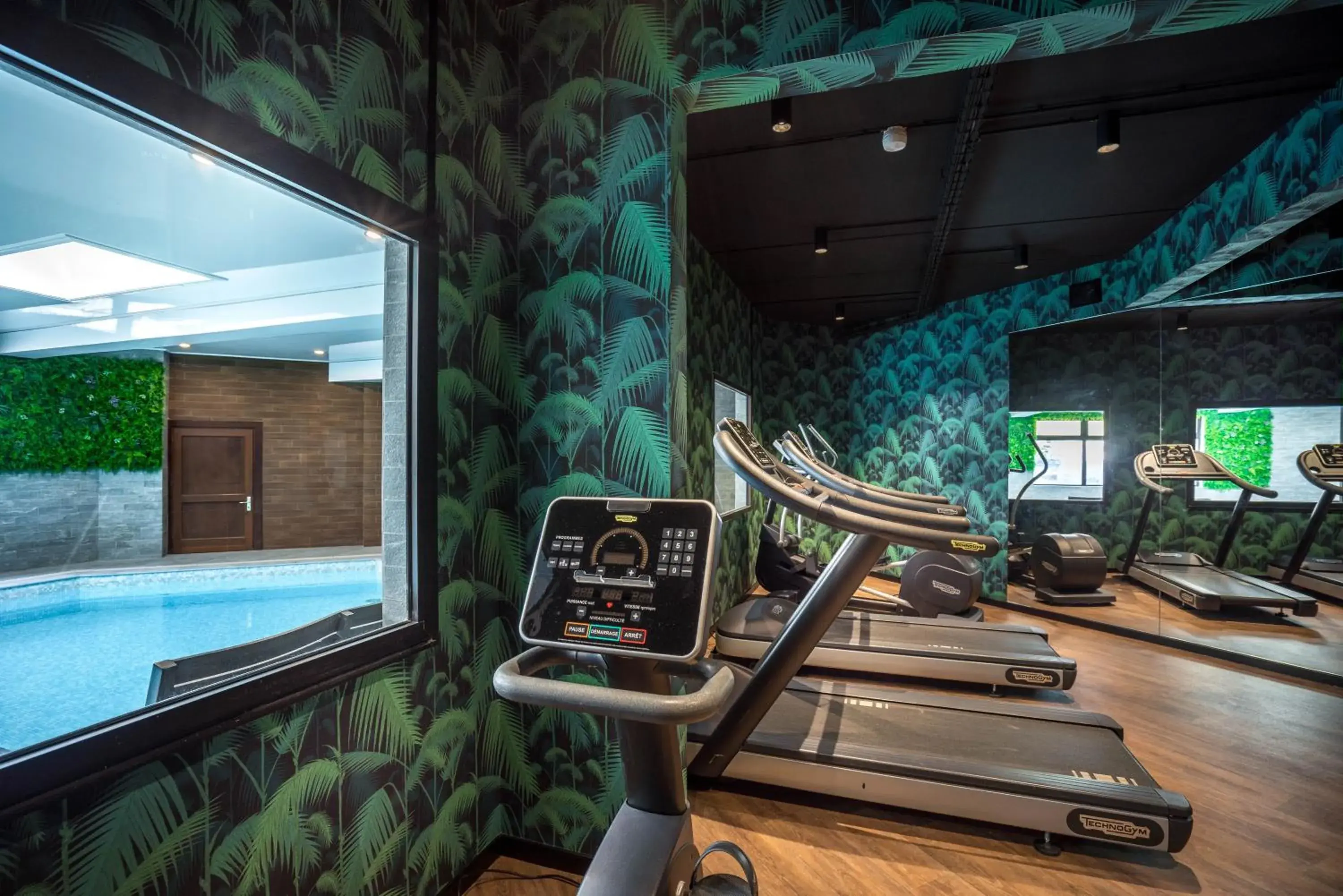 Fitness centre/facilities in Best Western Plus Hostellerie Du Vallon