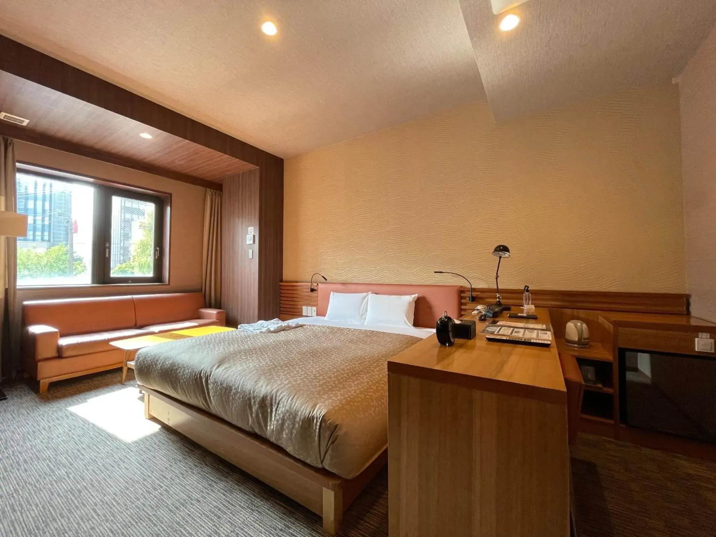 Bed in Hotel Relief Sapporo Susukino