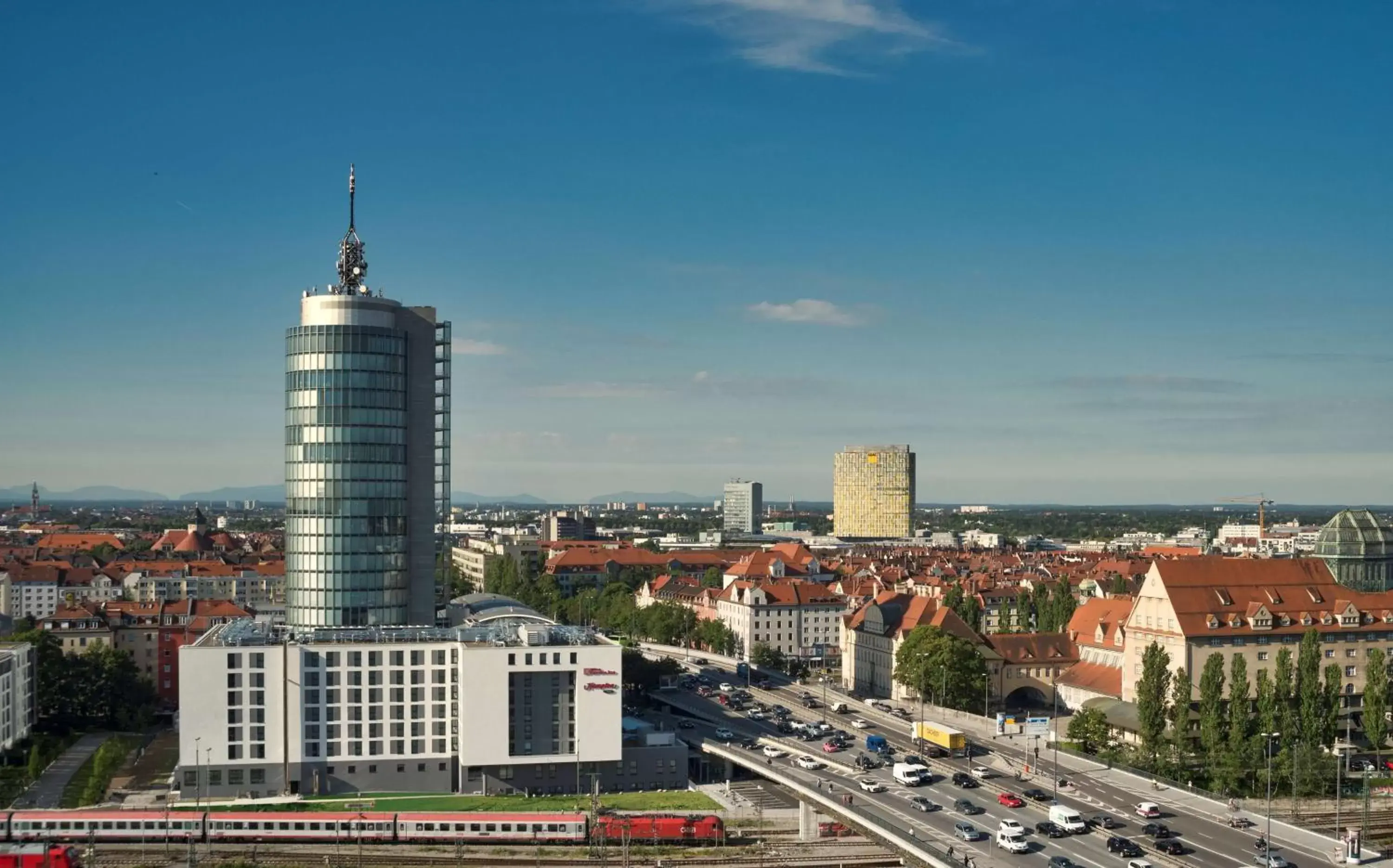 Property building in Hilton Garden Inn Munich City West