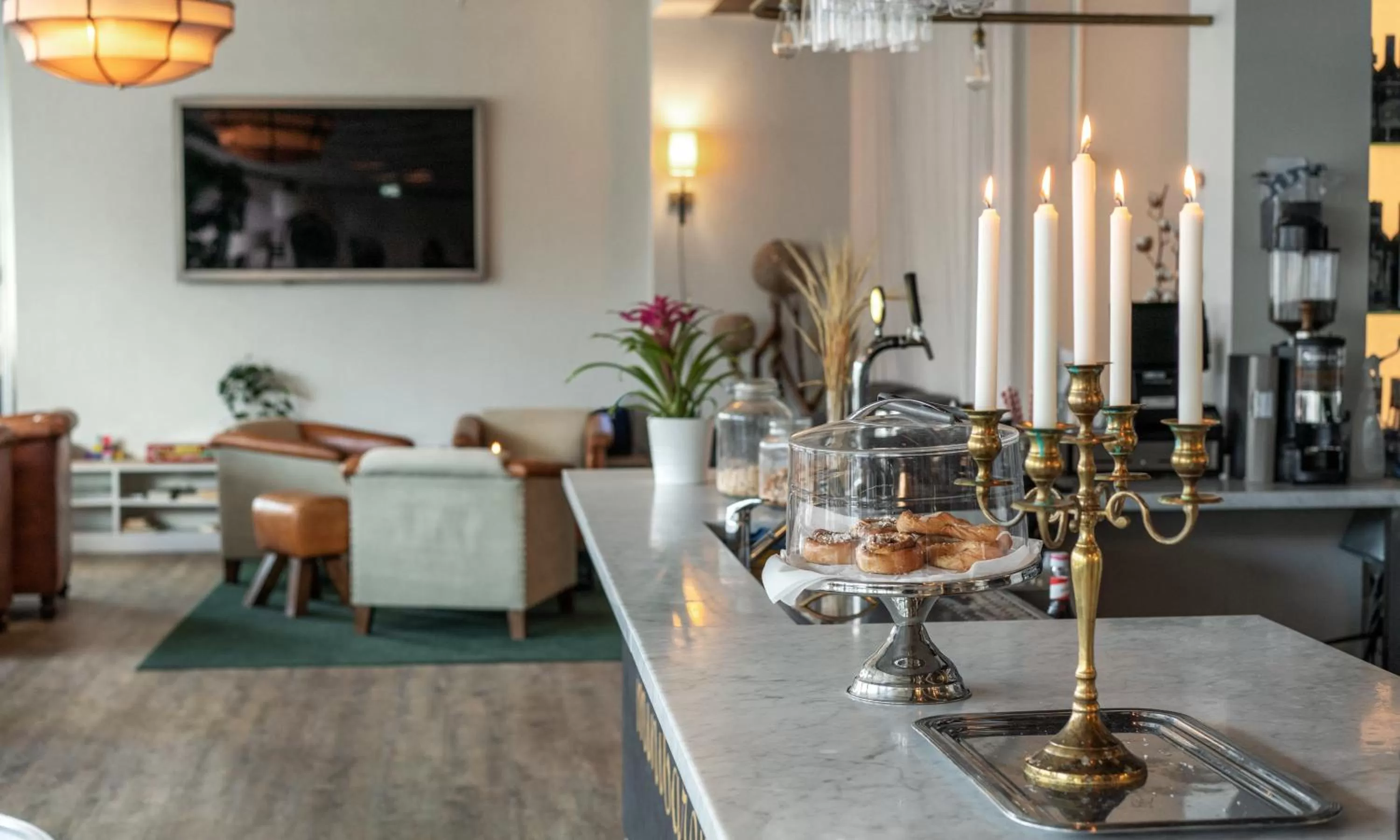 Lobby or reception in Thon Partner Hotel Kungsbron