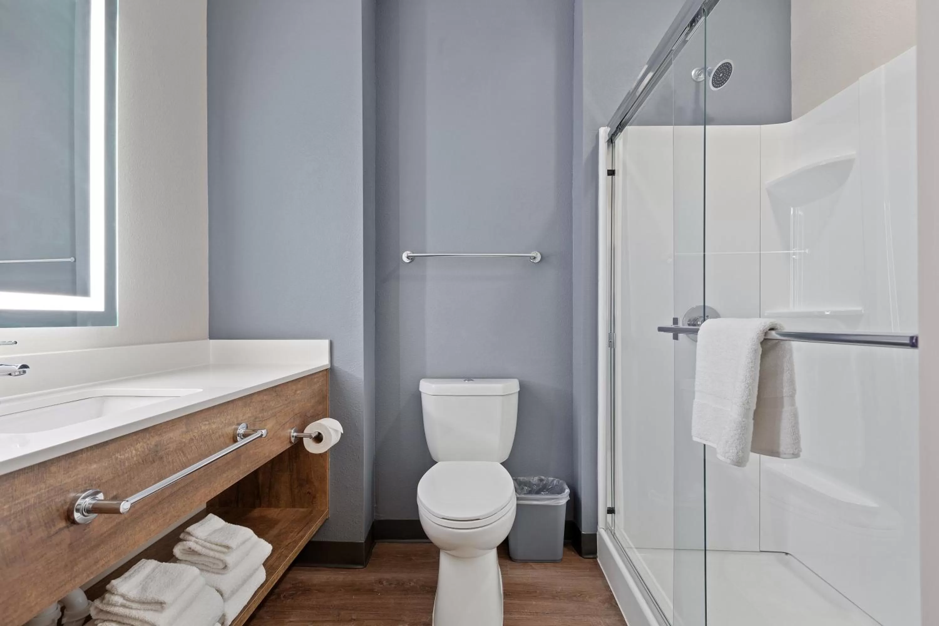 Shower in Extended Stay America Premier Suites - Orlando - Sanford