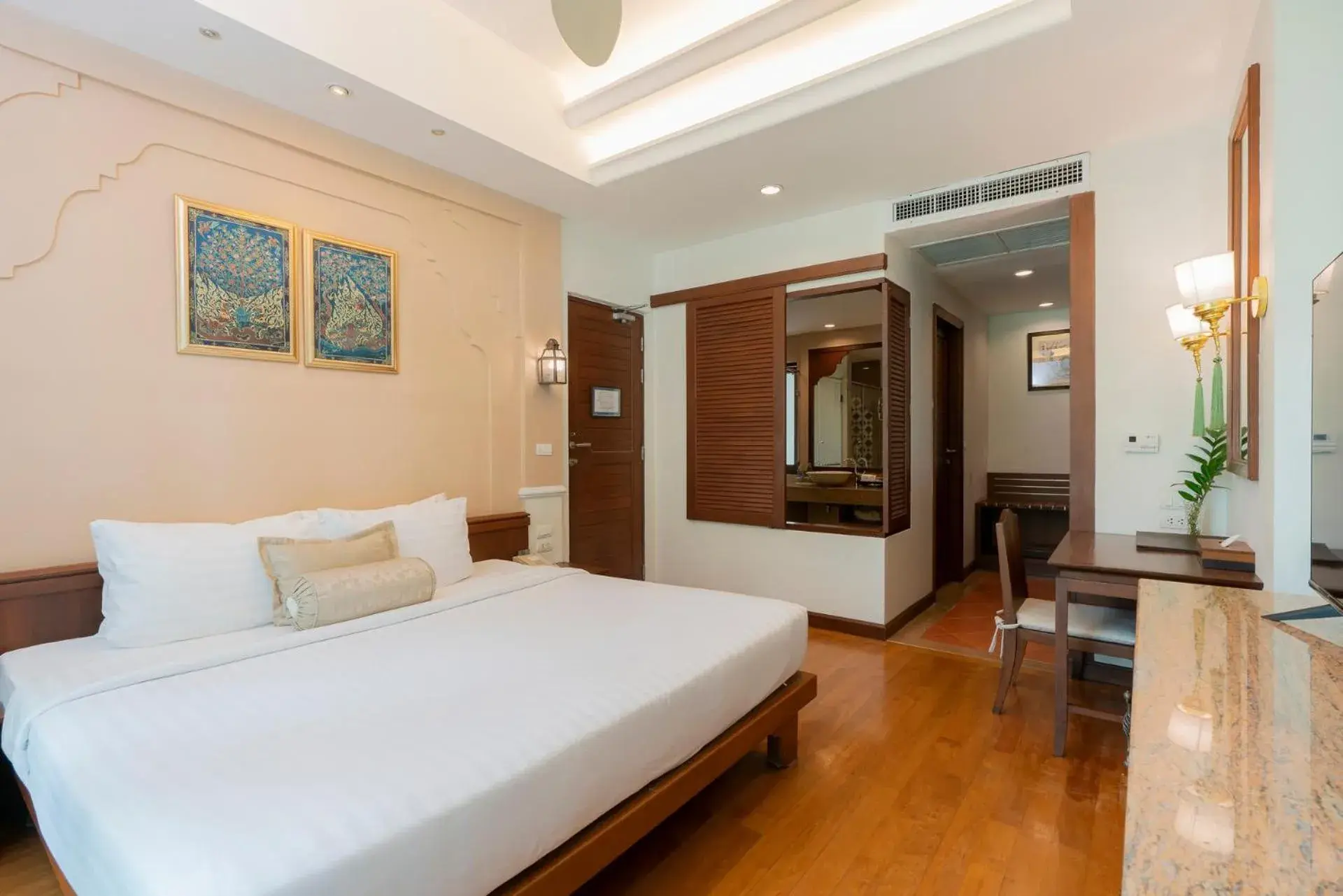 Bedroom, Bed in Ravindra Beach Resort & Spa - SHA Extra Plus