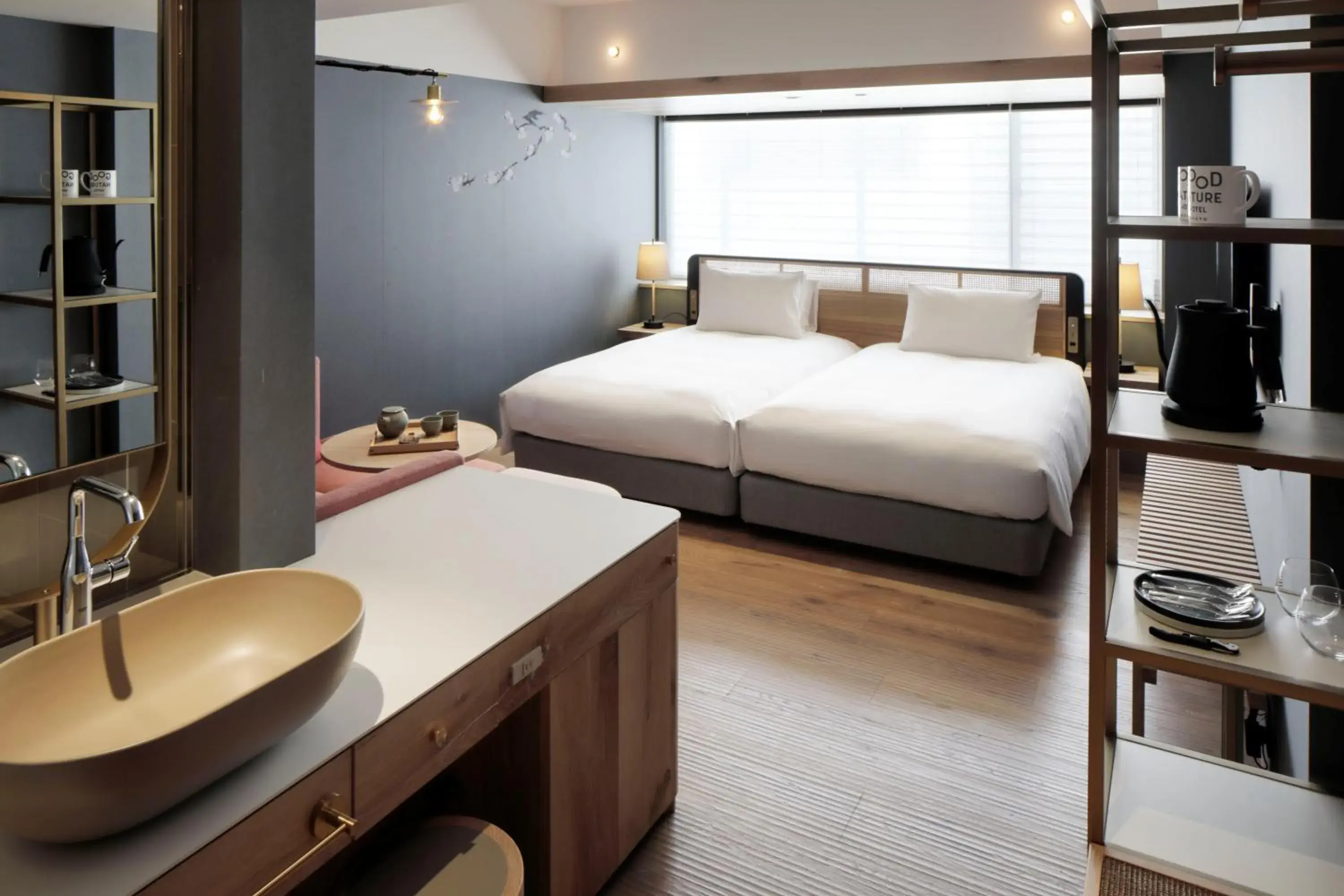 Superior Twin Room in GOOD NATURE HOTEL KYOTO