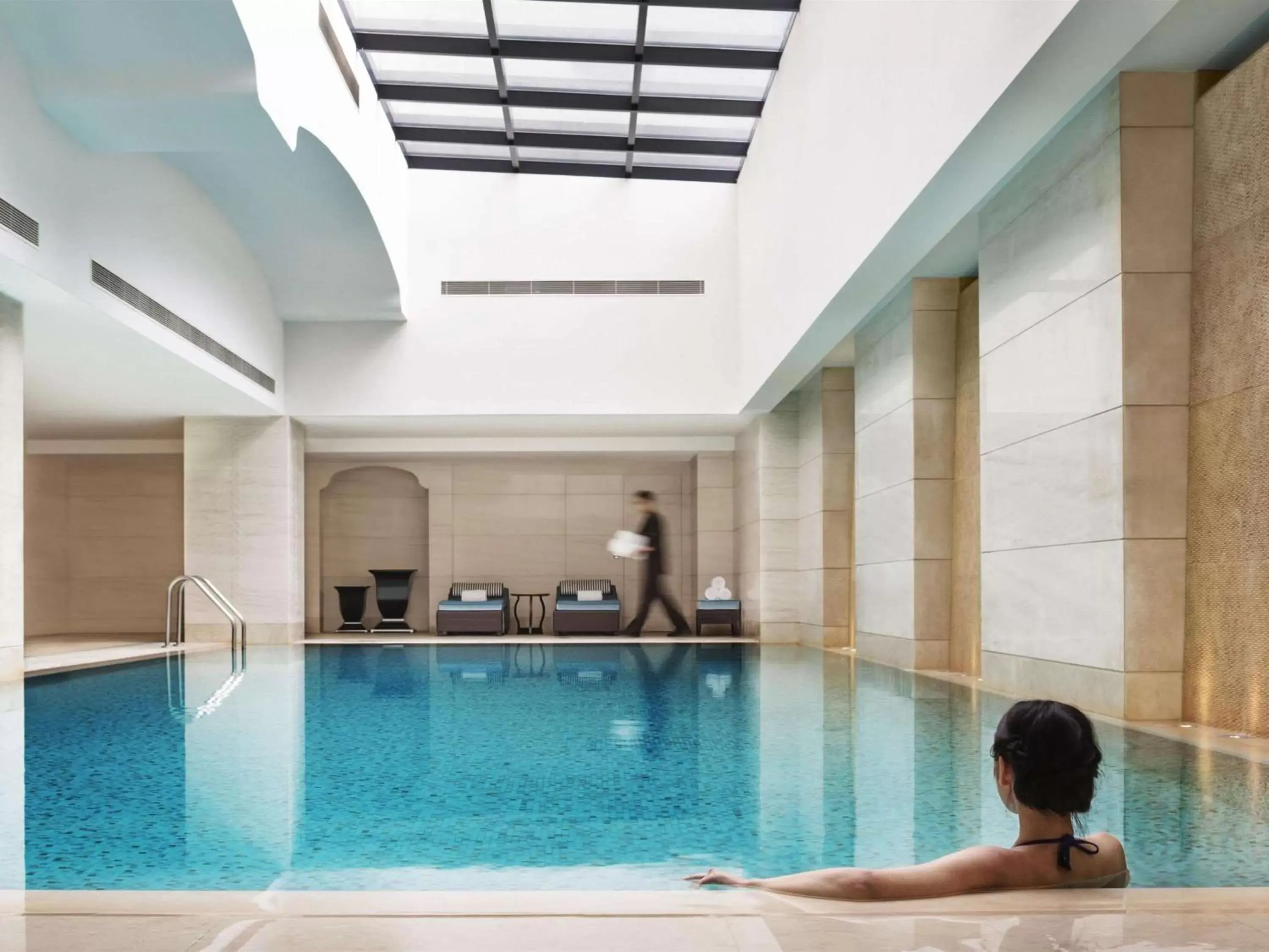 Spa and wellness centre/facilities, Swimming Pool in Fairmont Peace Hotel On the Bund (Start your own story with the BUND)