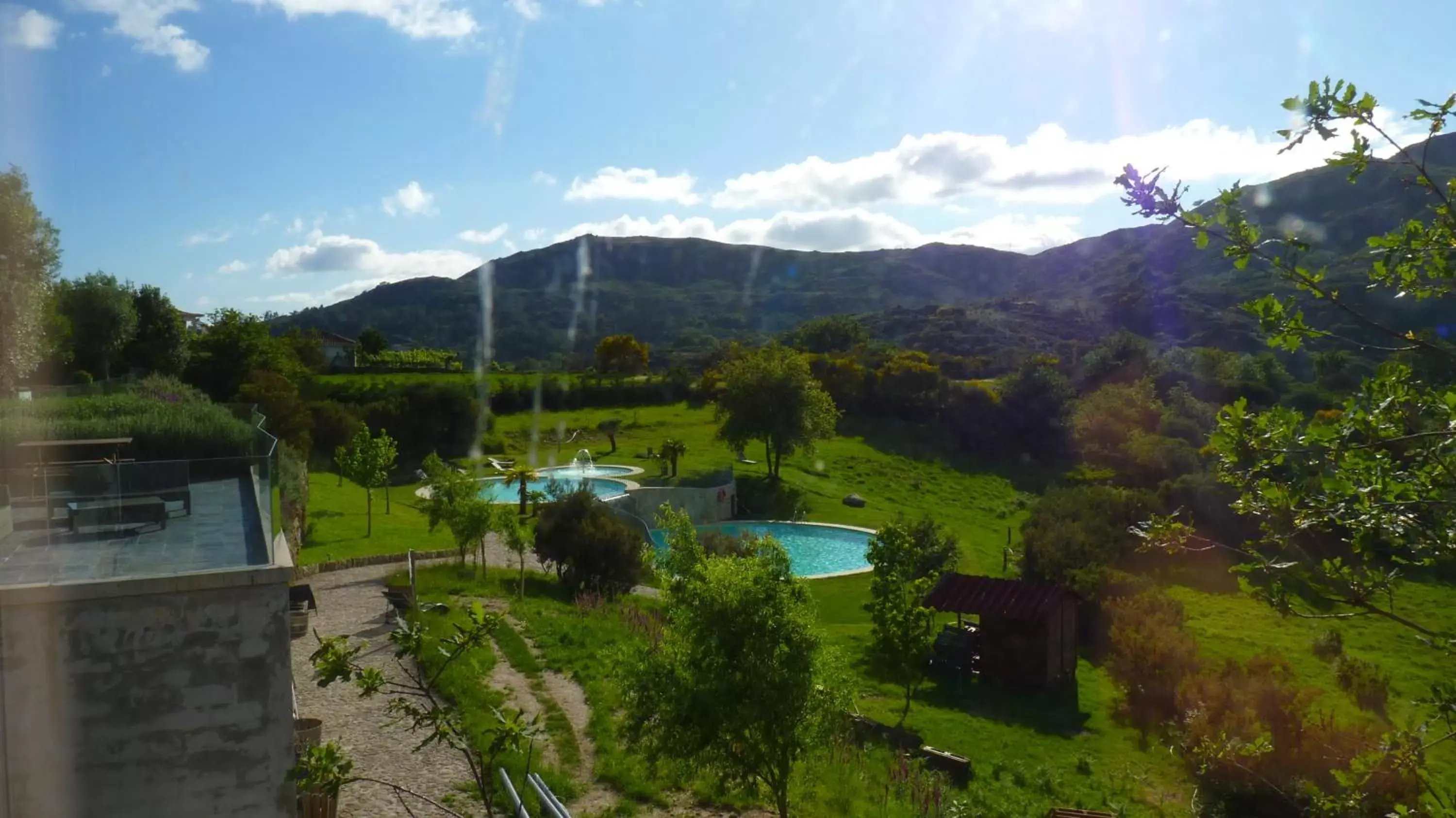 Swimming pool, Pool View in Eco-Bungalow