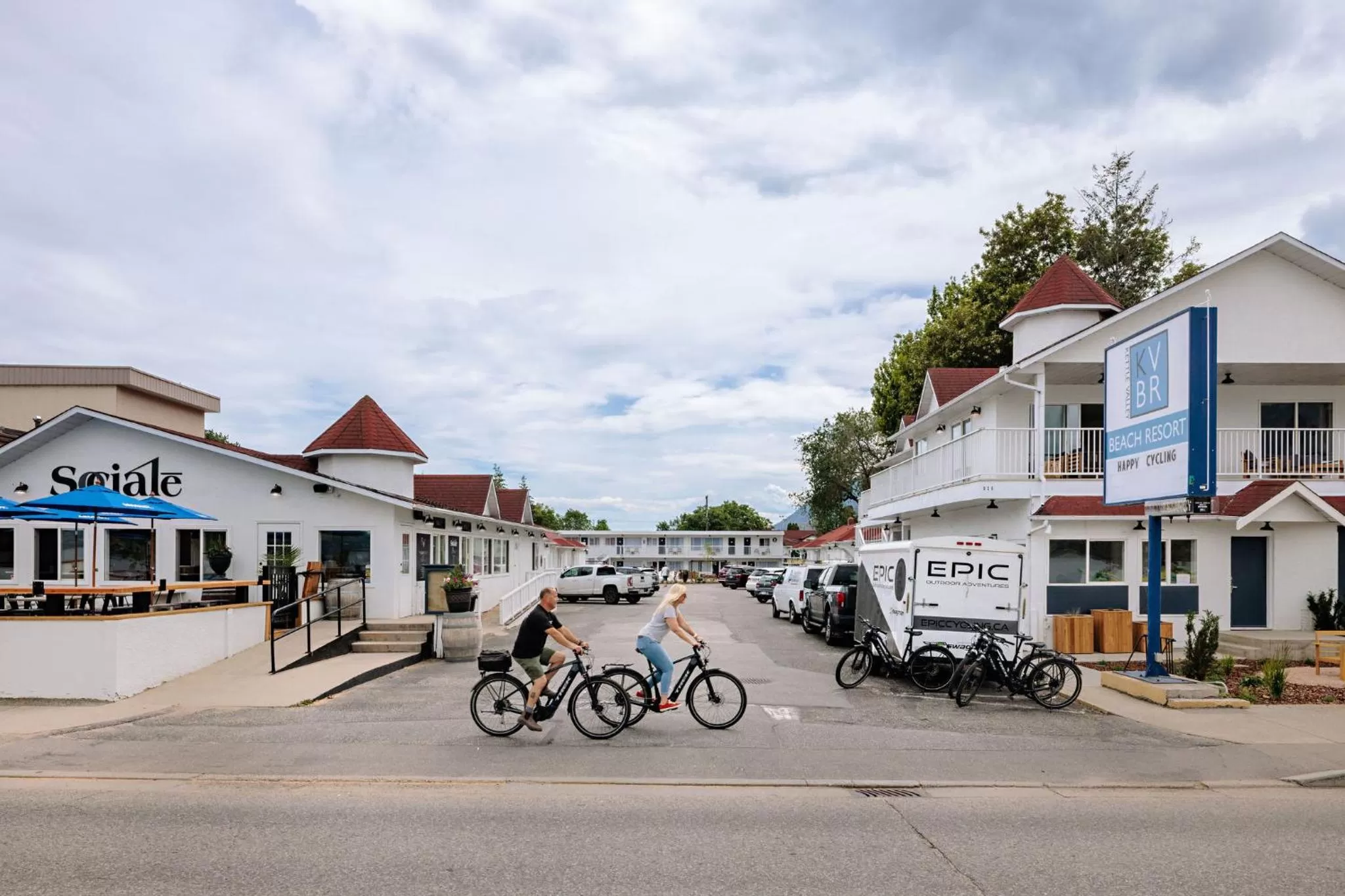 Property building in Kettle Valley Beach Resort