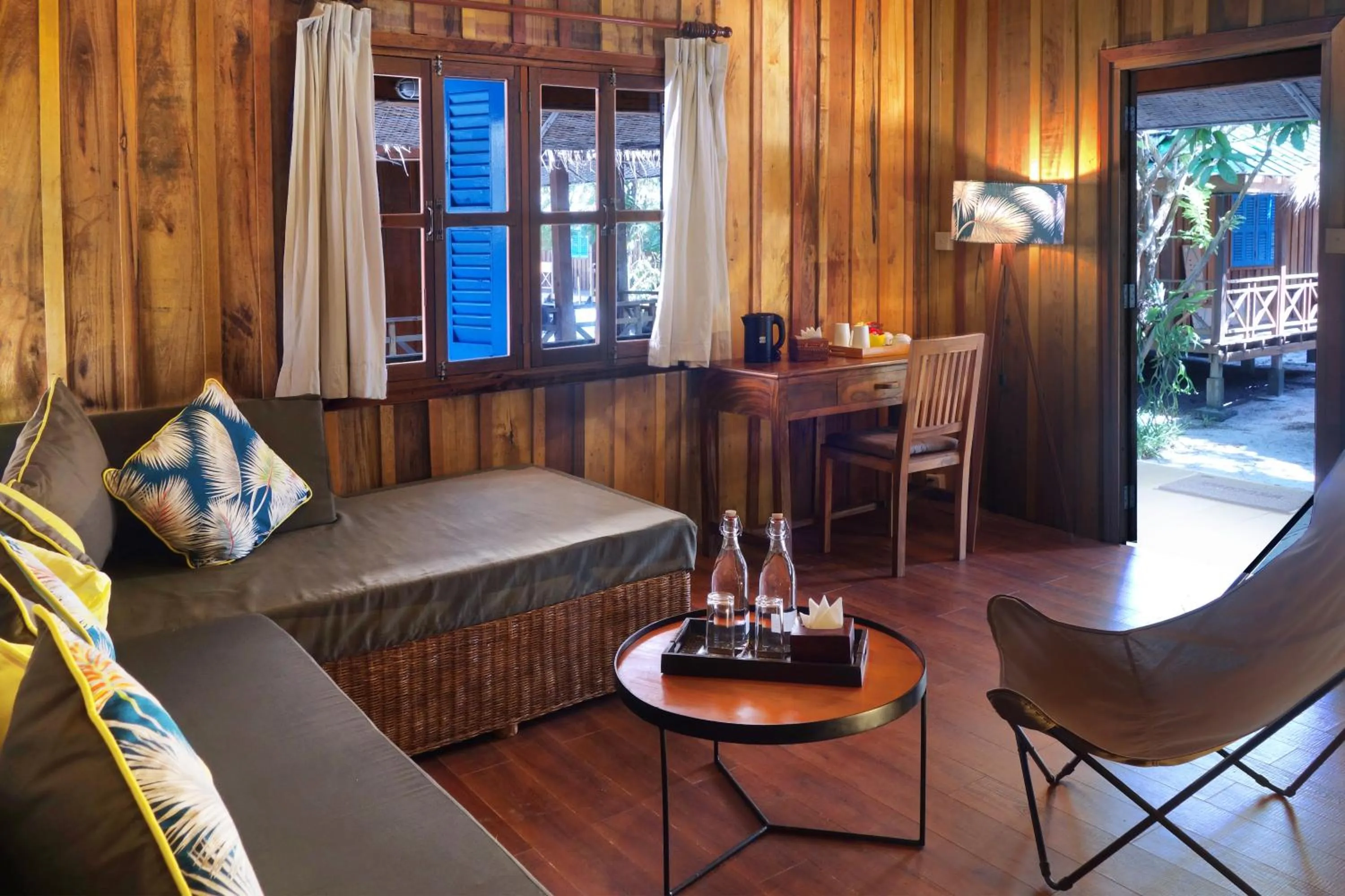 Living room in Sok San Beach Resort