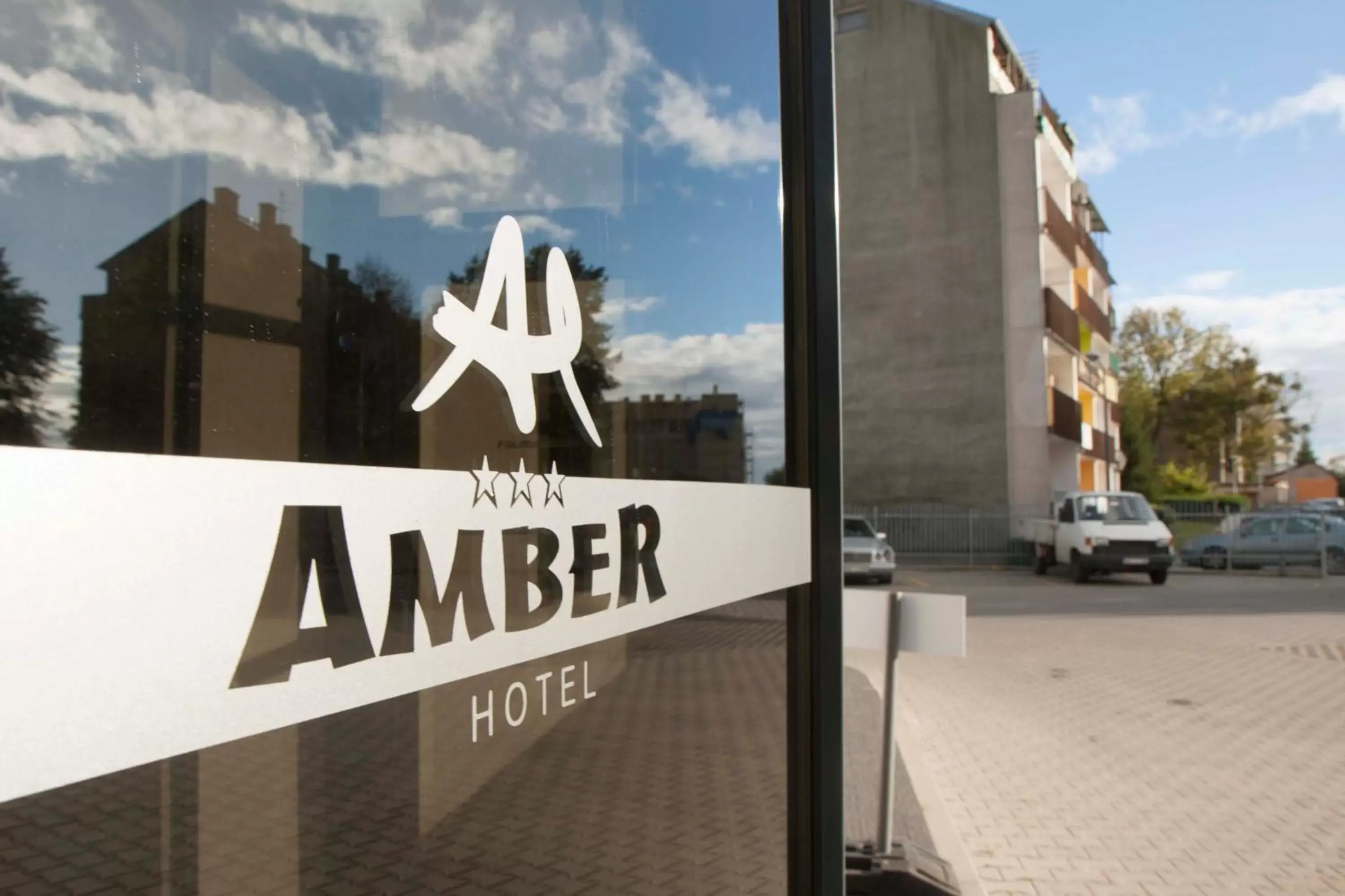 Facade/entrance, Property Building in Amber Hotel