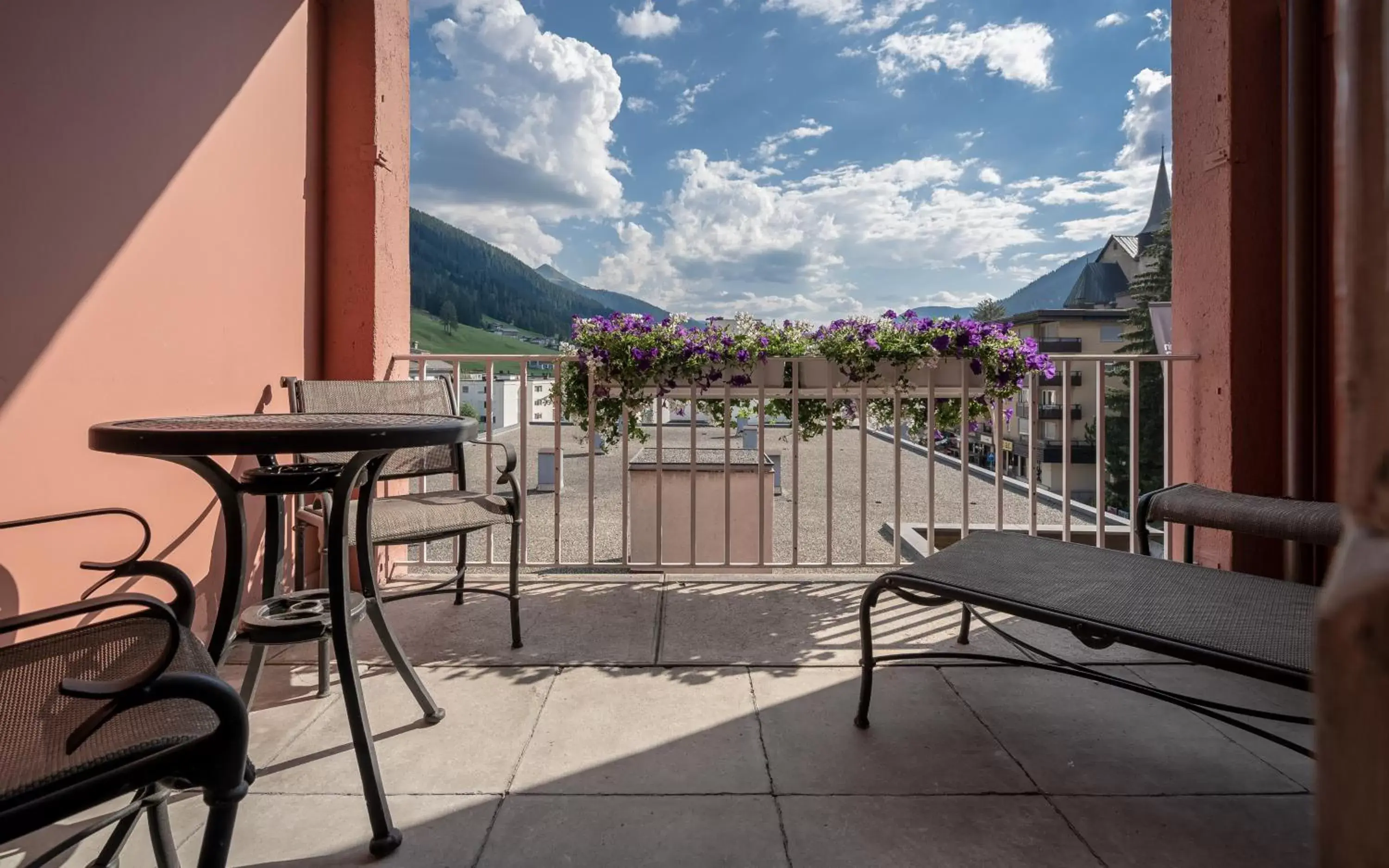 View (from property/room), Balcony/Terrace in Hotel Ochsen