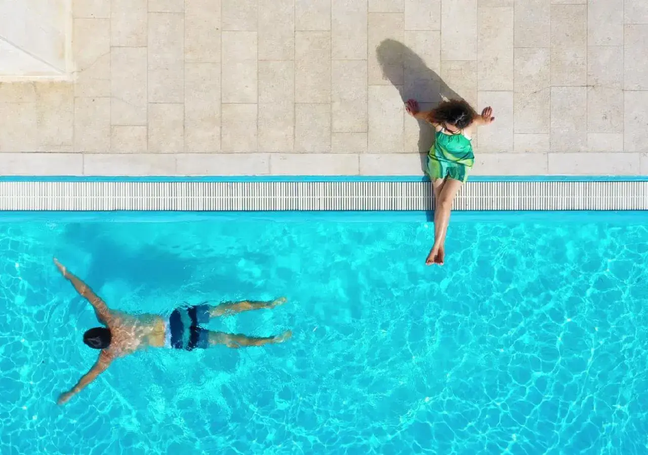 Swimming Pool in Caesar Premier Jerusalem Hotel