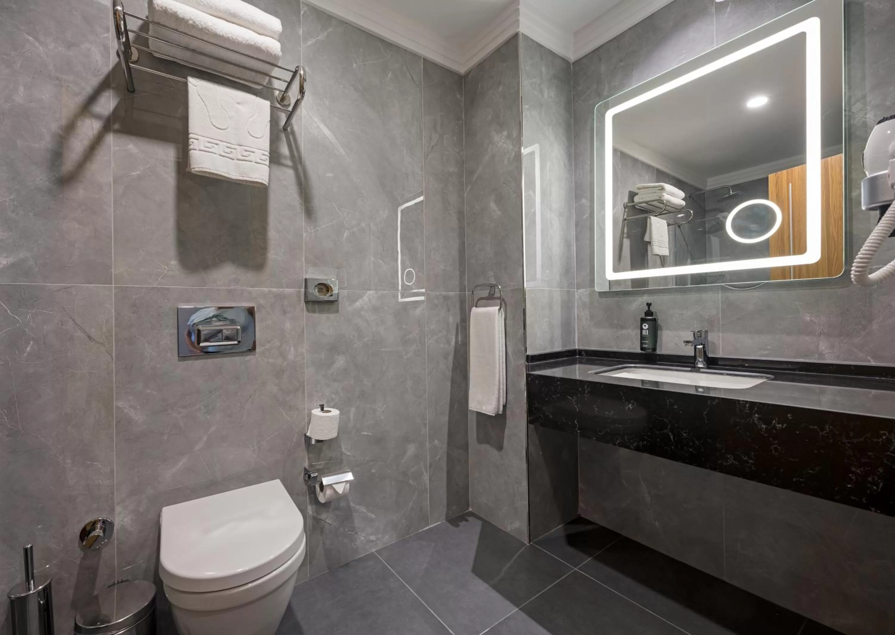 Toilet in Ramada Encore by Wyndham Istanbul Sisli
