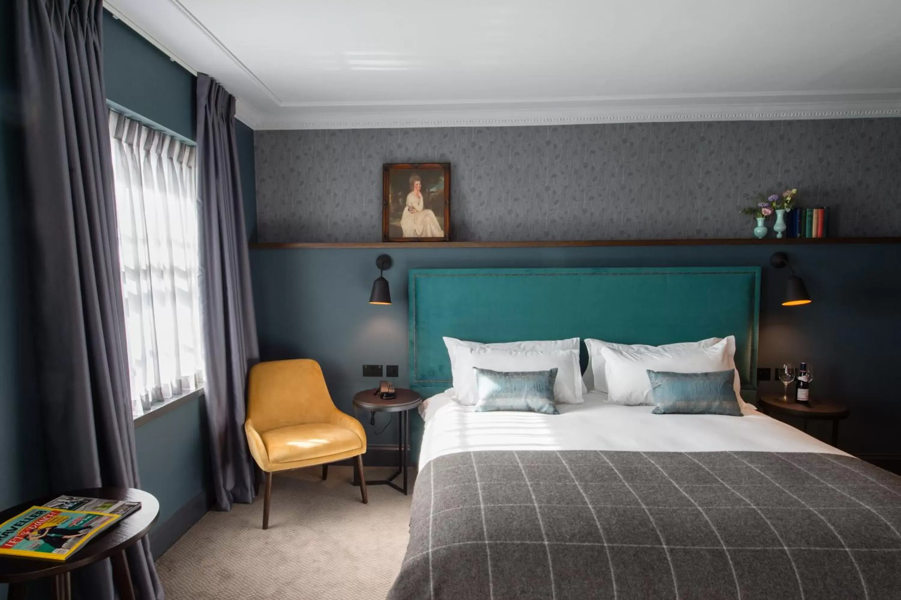 Bedroom, Bed in Avon Gorge by Hotel du Vin