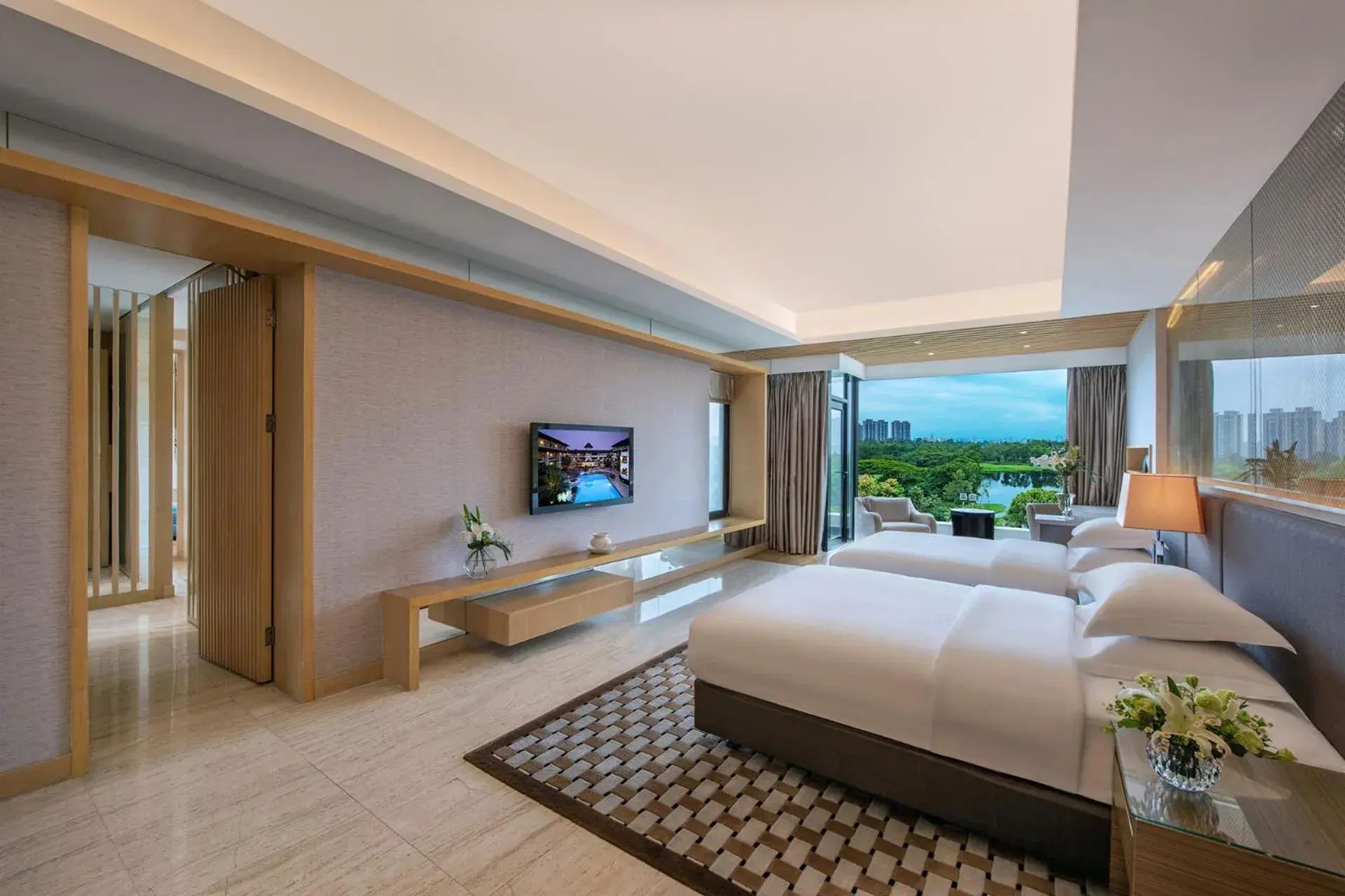 Bedroom in Mission Hills Hotel Resorts Shenzhen