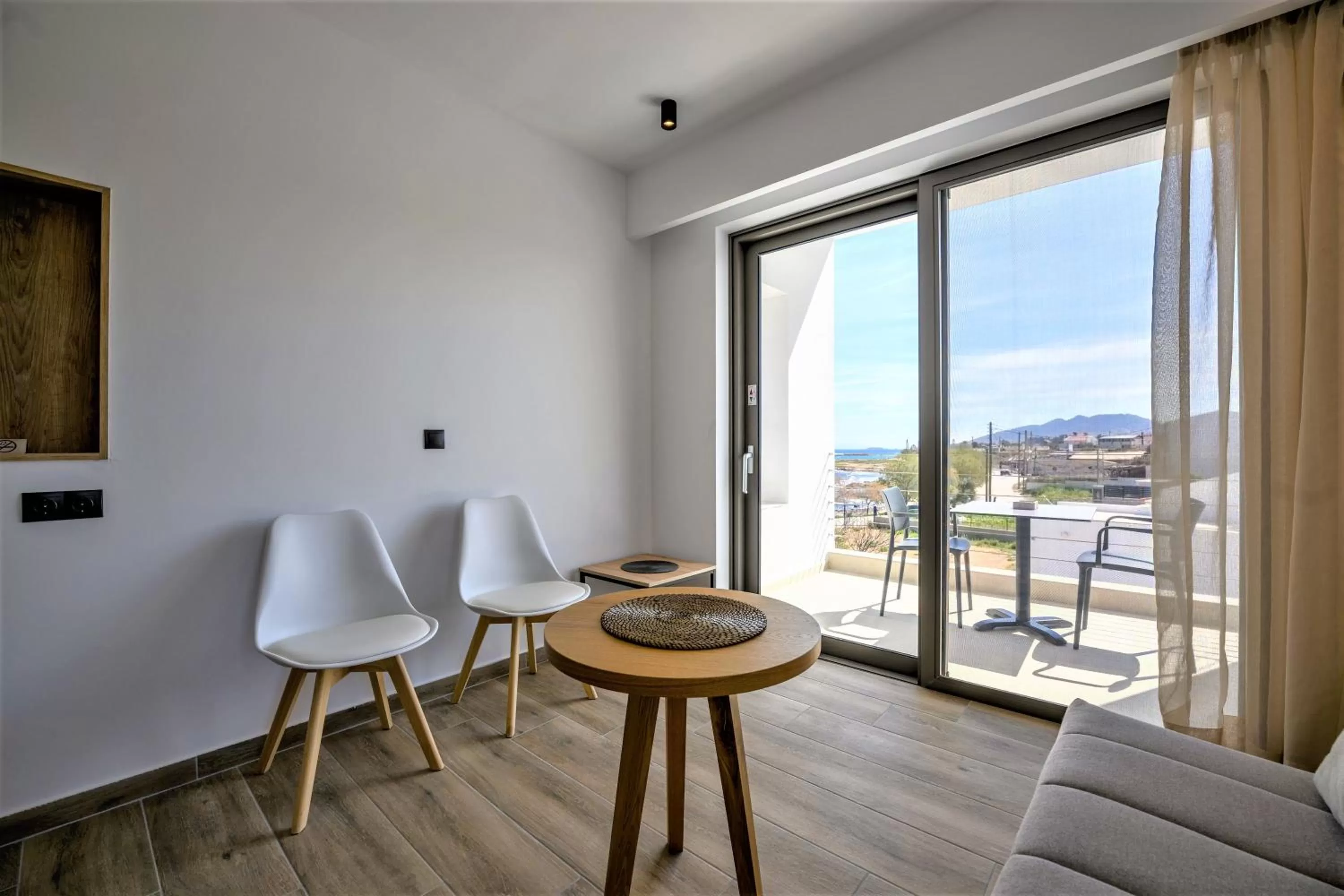 Balcony/Terrace in CUBES ON THE BEACH Athens Airport