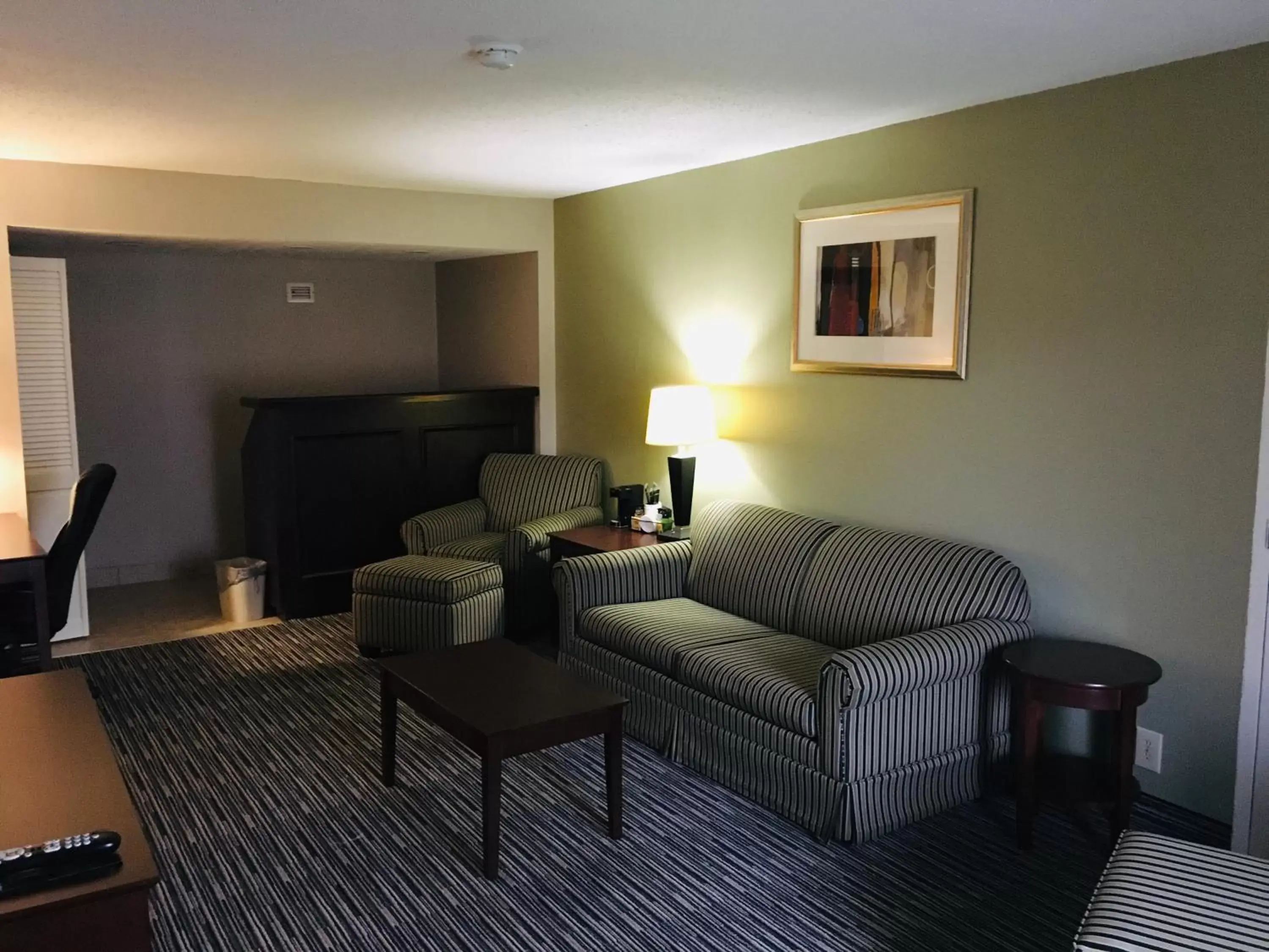 Seating Area in Ramada by Wyndham Batesville