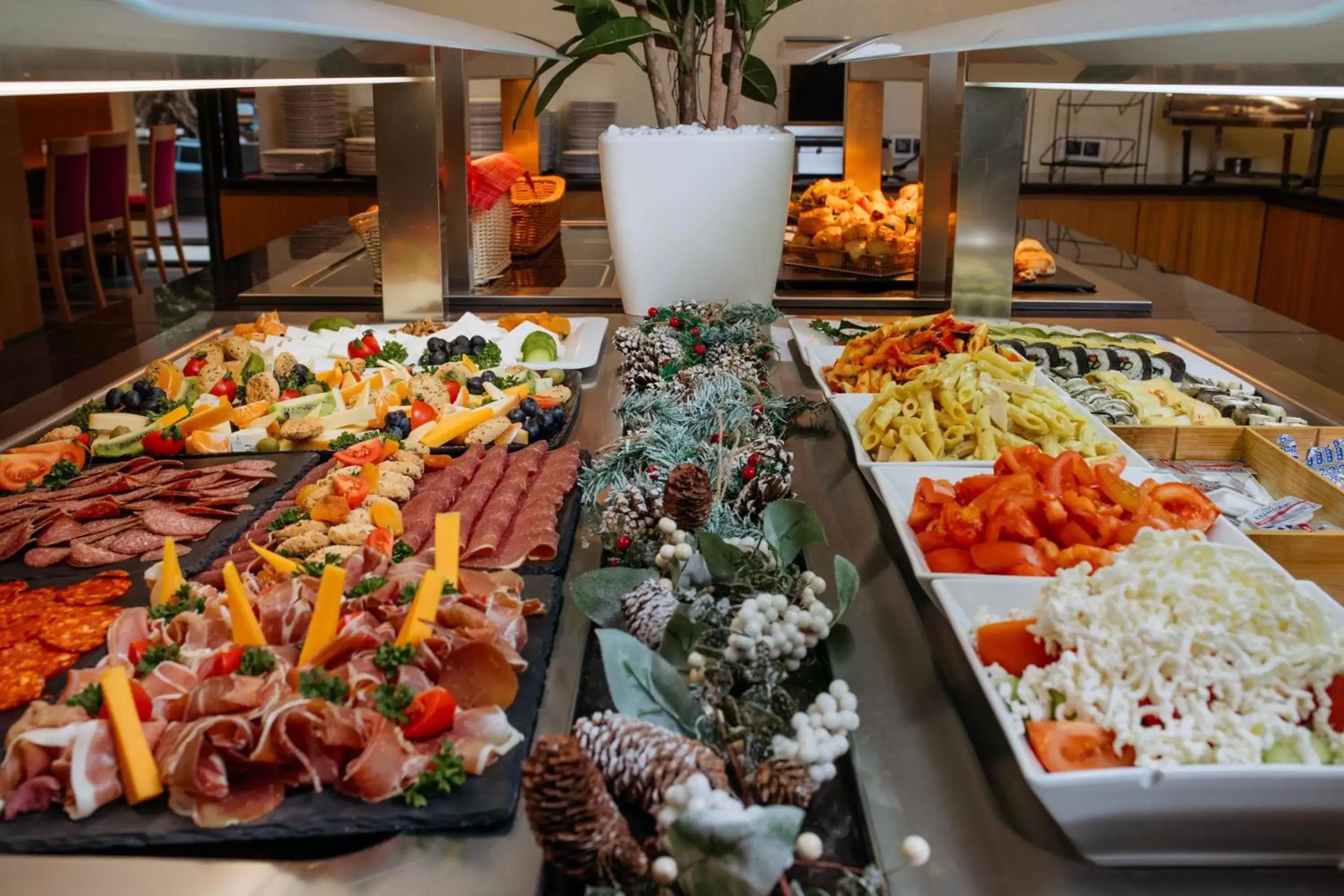 Property building, Food in Holiday Inn Express Belgrade - City, an IHG Hotel