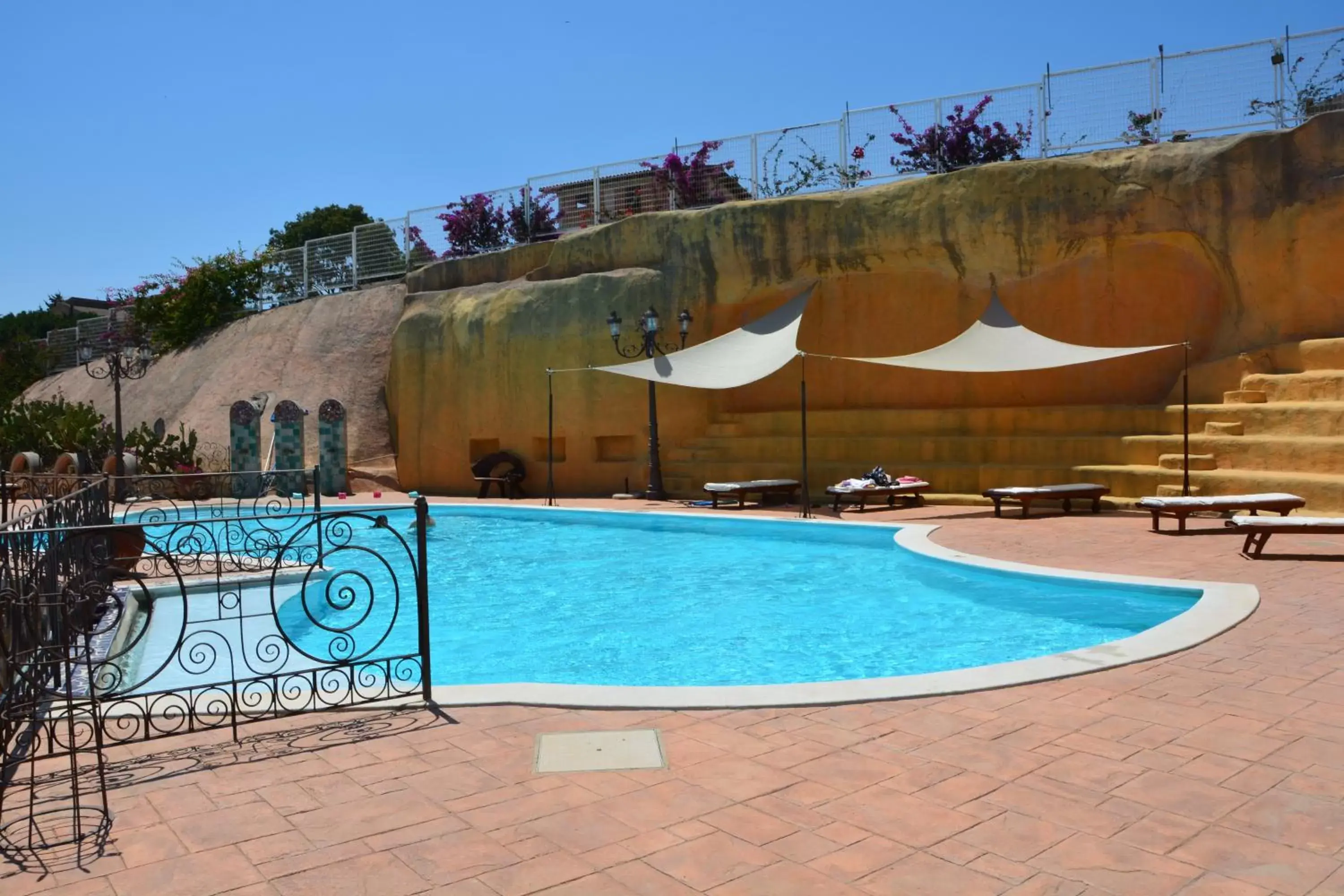 Decorative detail, Swimming Pool in Grand Hotel La Batia