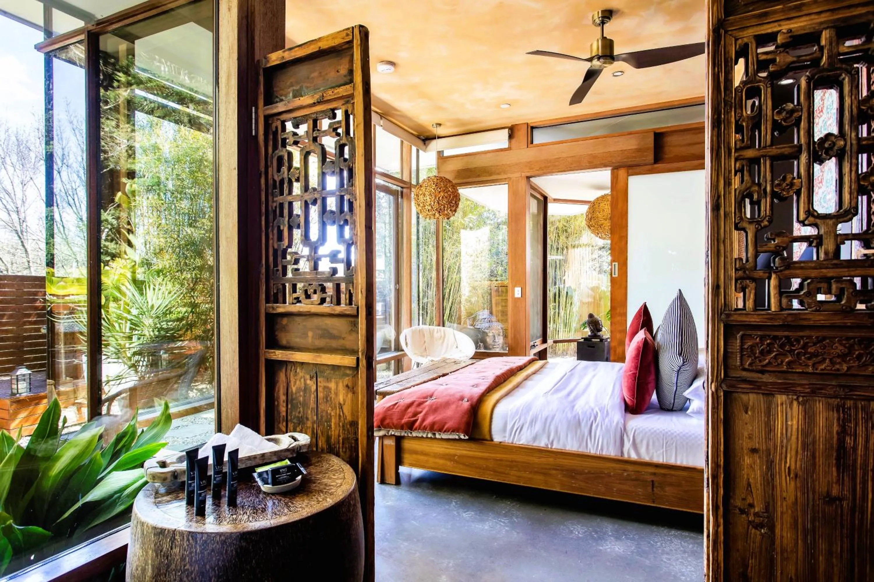 Bed in Sticky Rice Villas