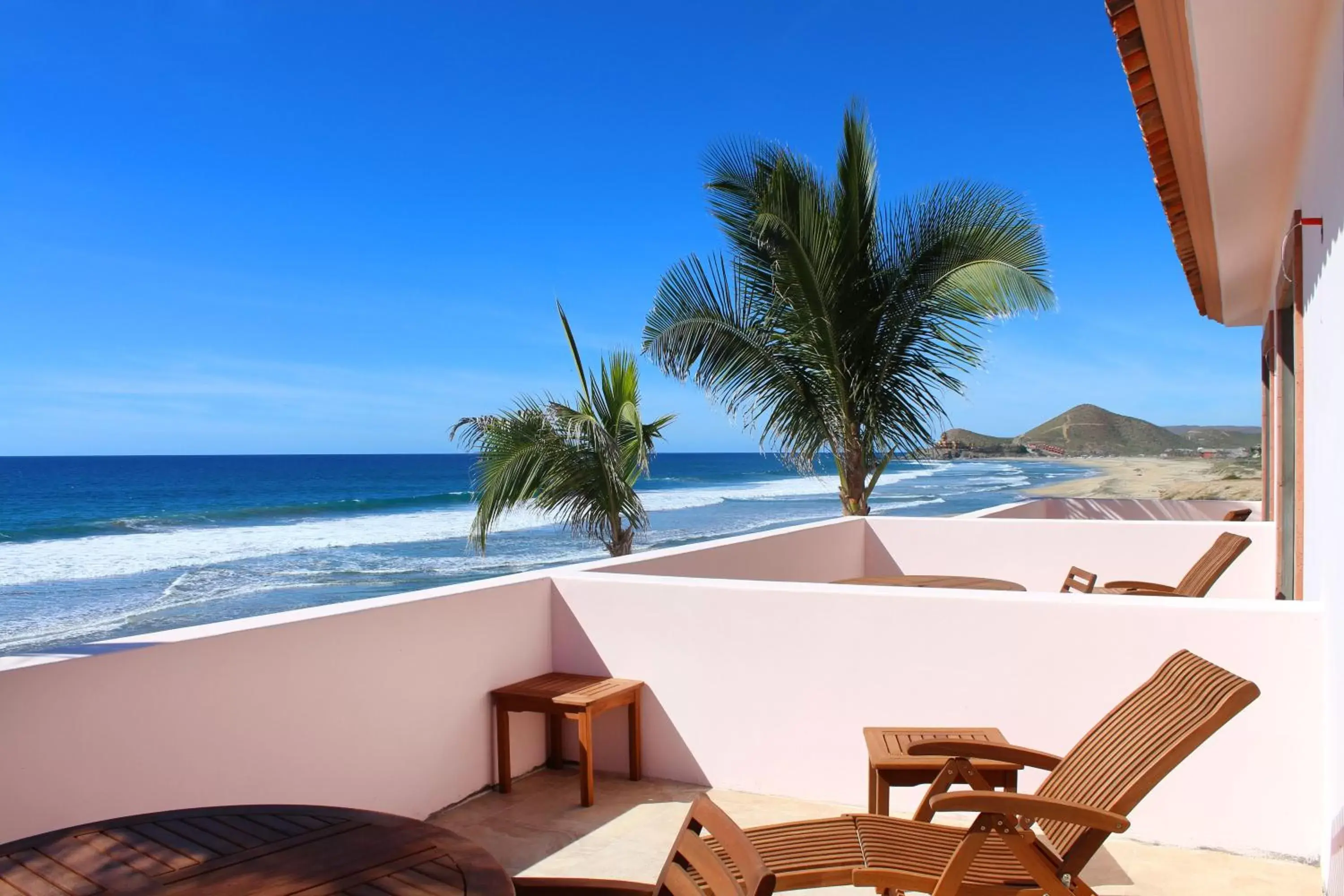 Sea view, Balcony/Terrace in Cerritos Beach Inn