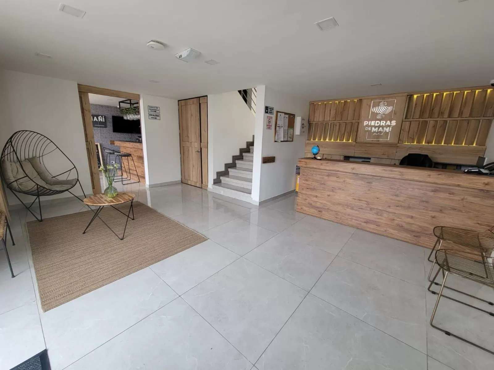 Living room in Hotel Piedras De Maní