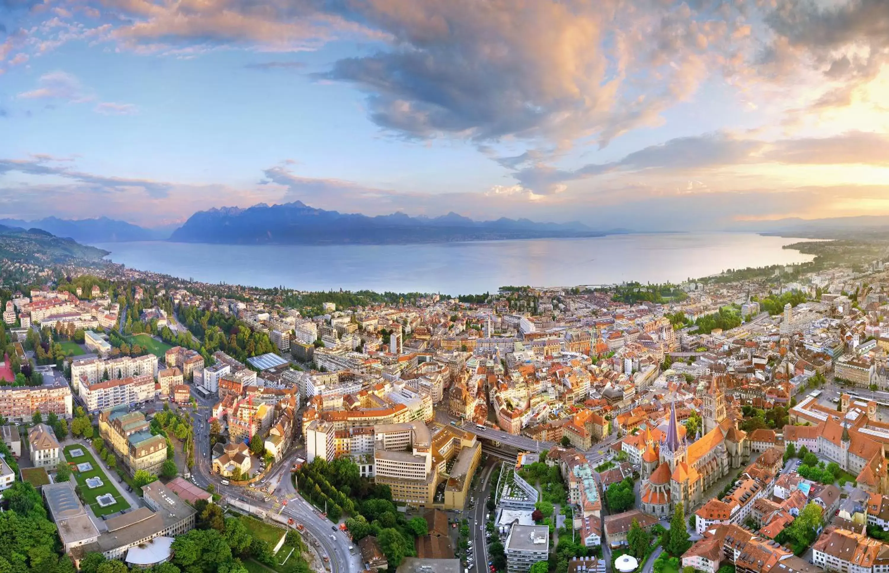 Bird's eye view, Bird's-eye View in ibis Lausanne Centre