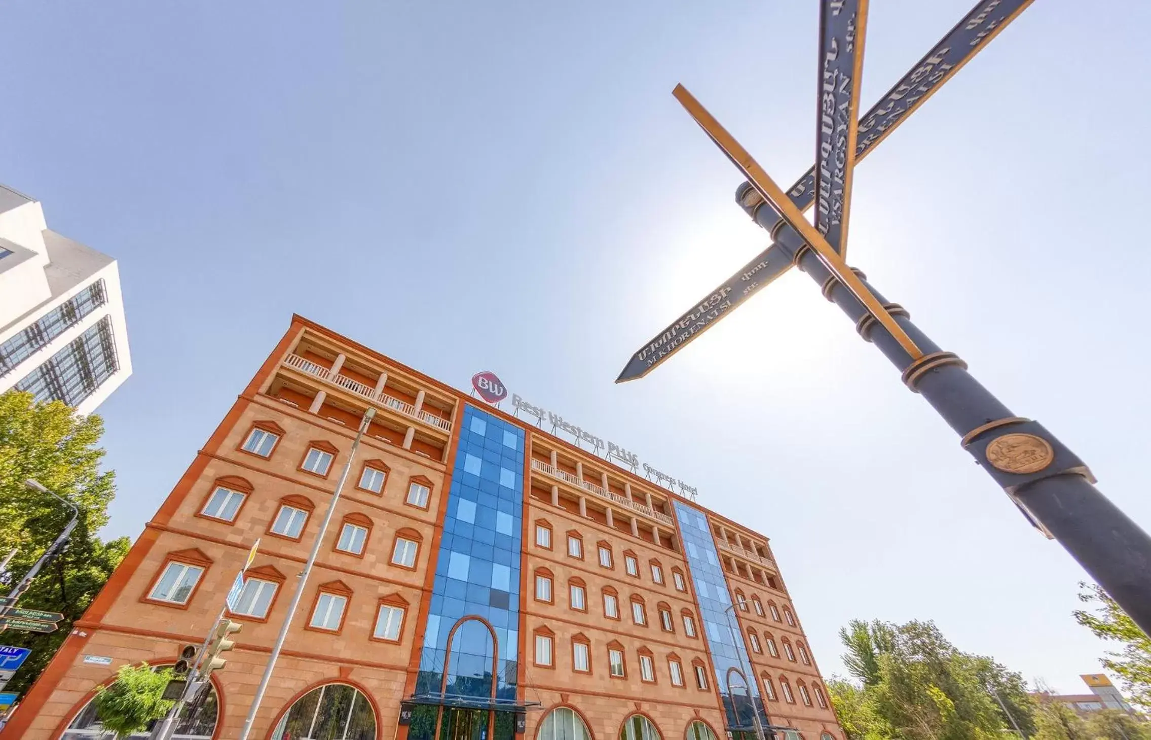 Property building in Best Western Plus Congress Hotel Yerevan Property building in Best Western Plus Congress Hotel Yerevan