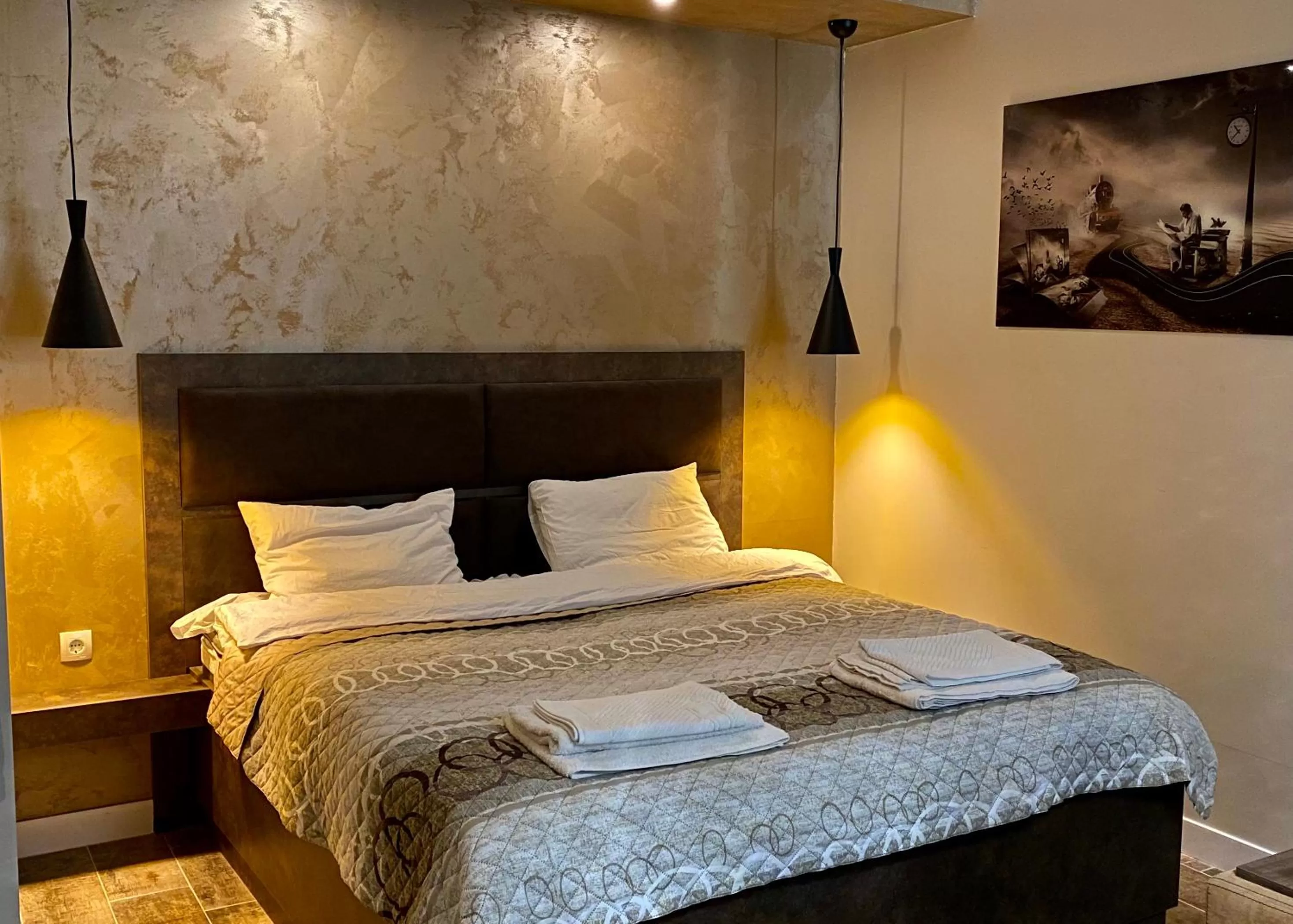 Bed in Luxury Apartments Ivon