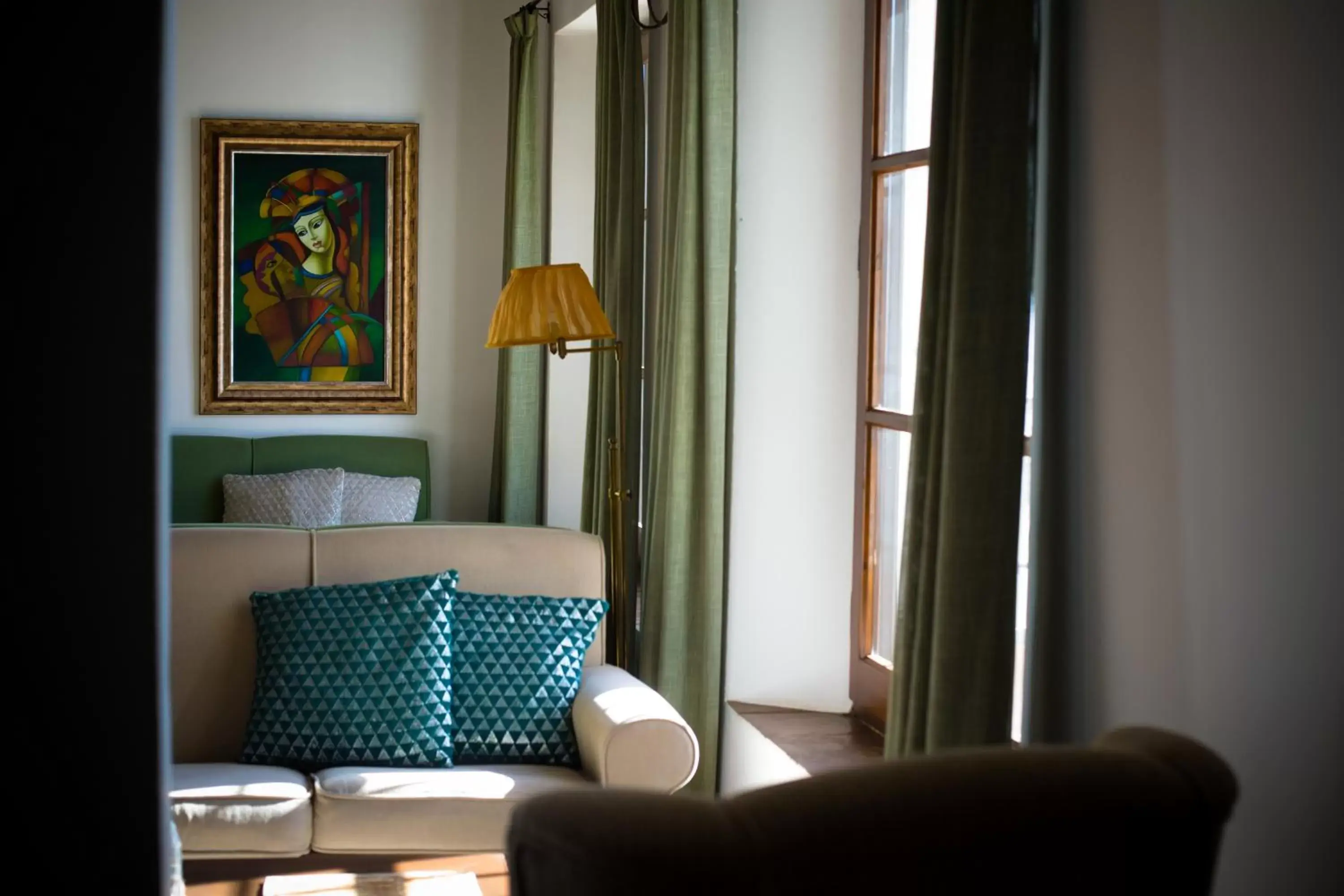 Living room, Bed in La Fuente del Sol Hotel & Spa