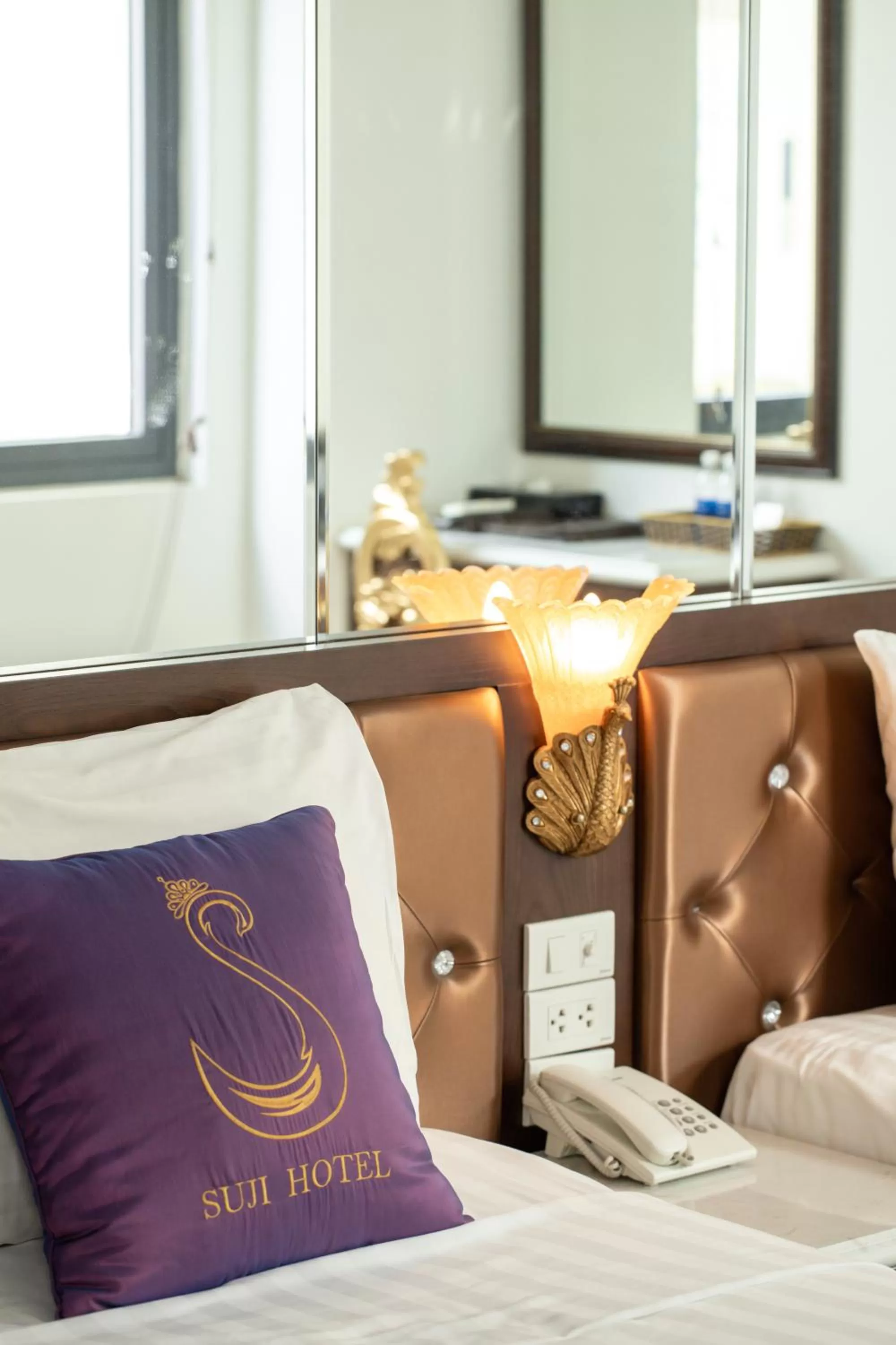 Bed in Hanoi Suji Hotel