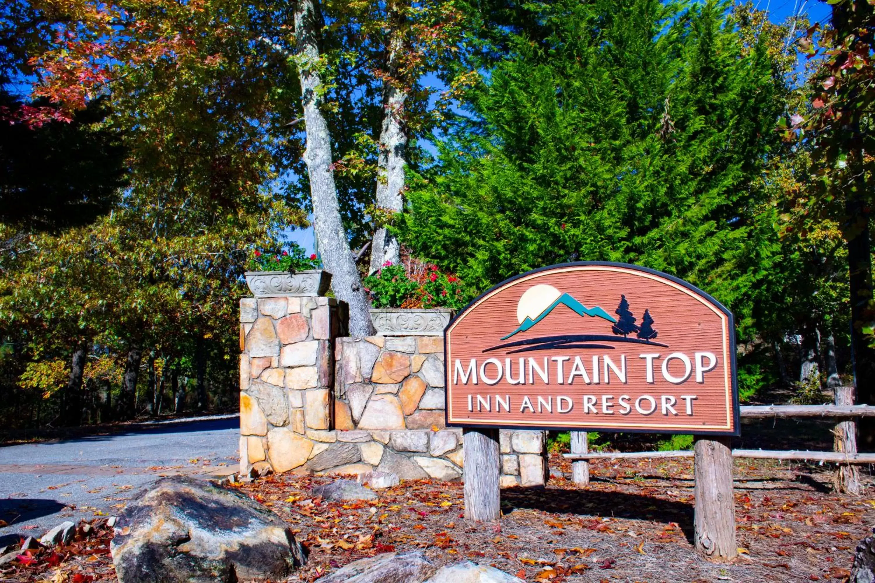 Property logo or sign in Mountain Top Inn and Resort