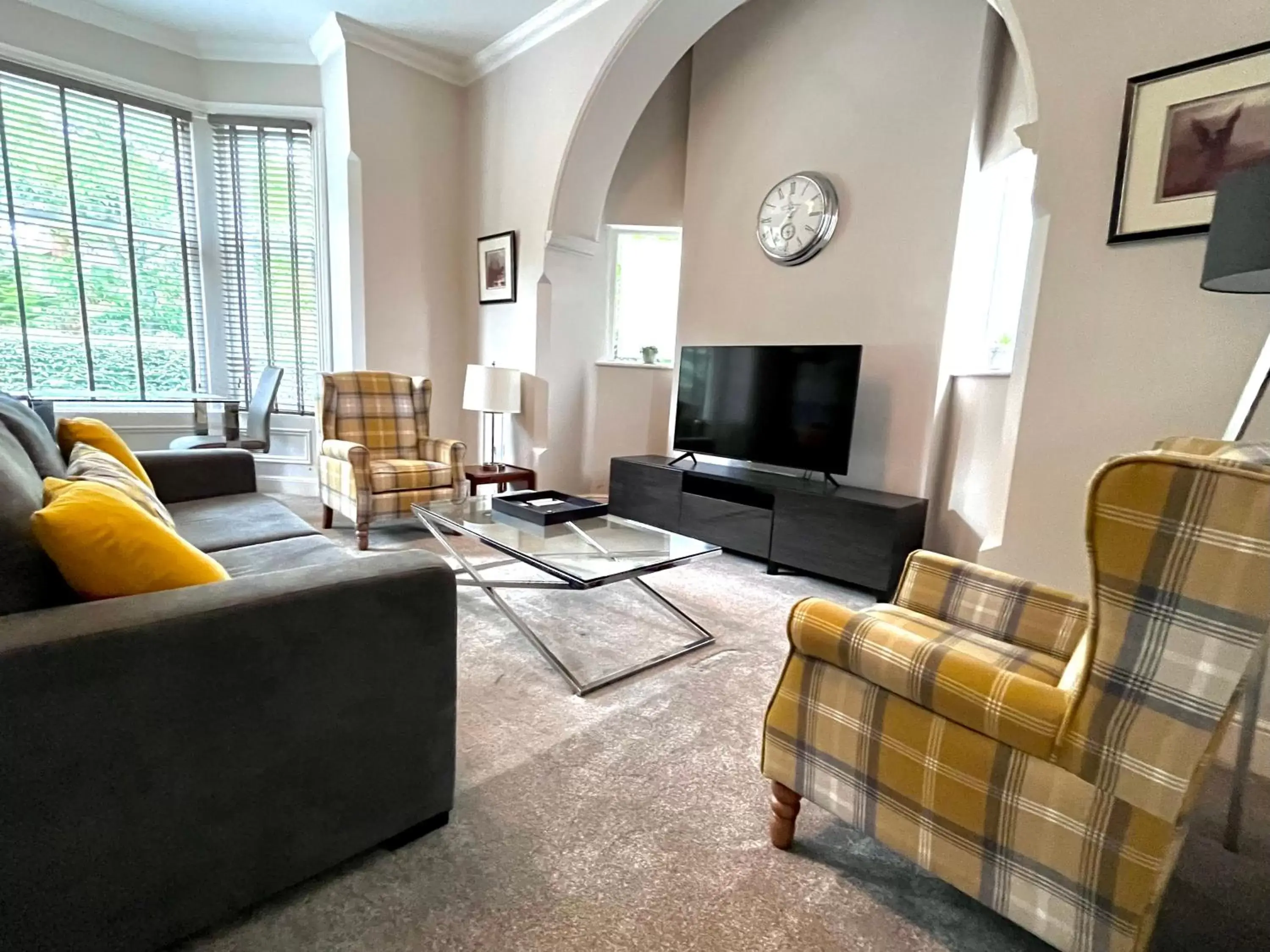 Living room, Seating Area in Mode Apartments St Annes