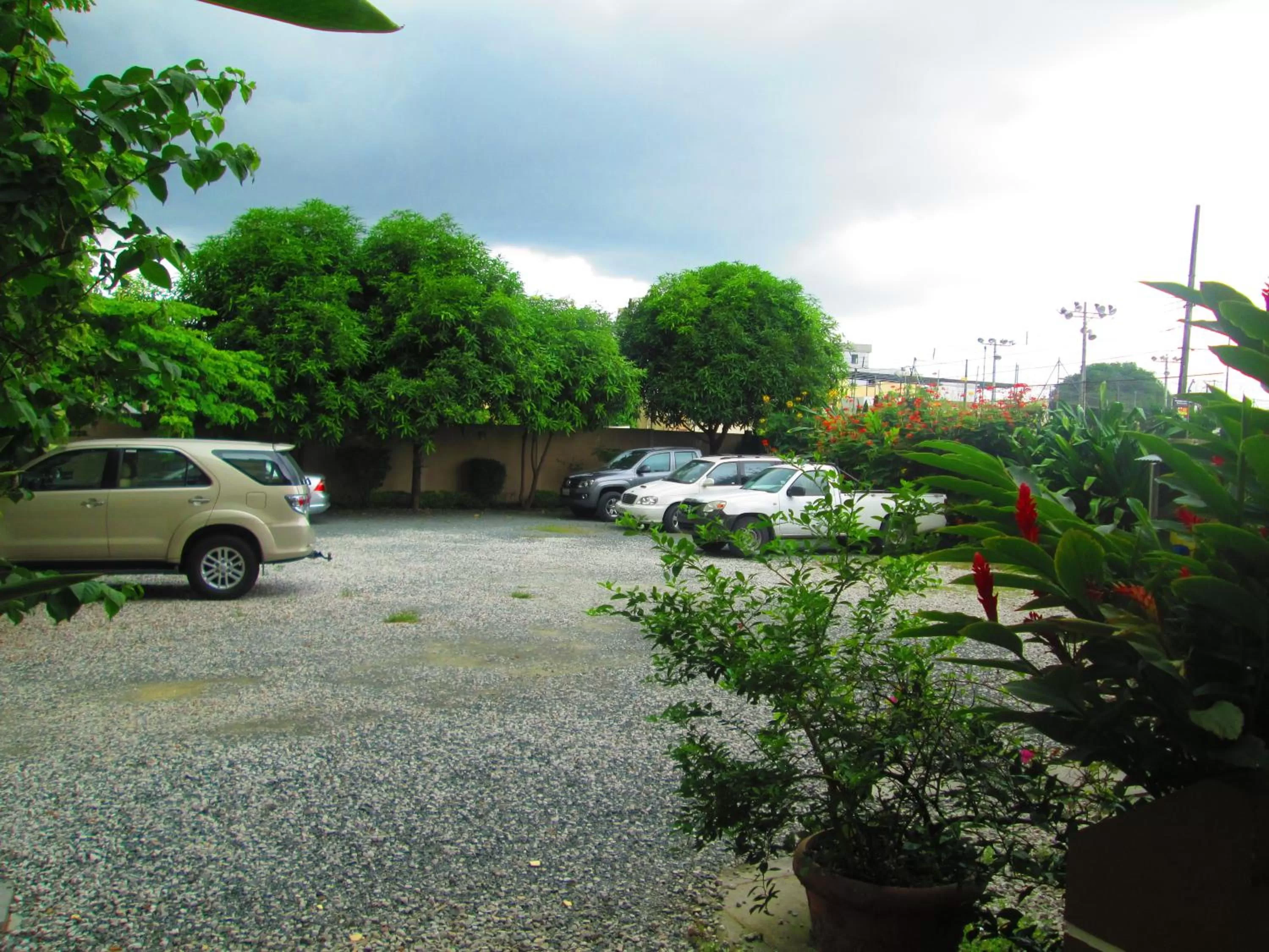 Decorative detail in Hotel Garzota Inn