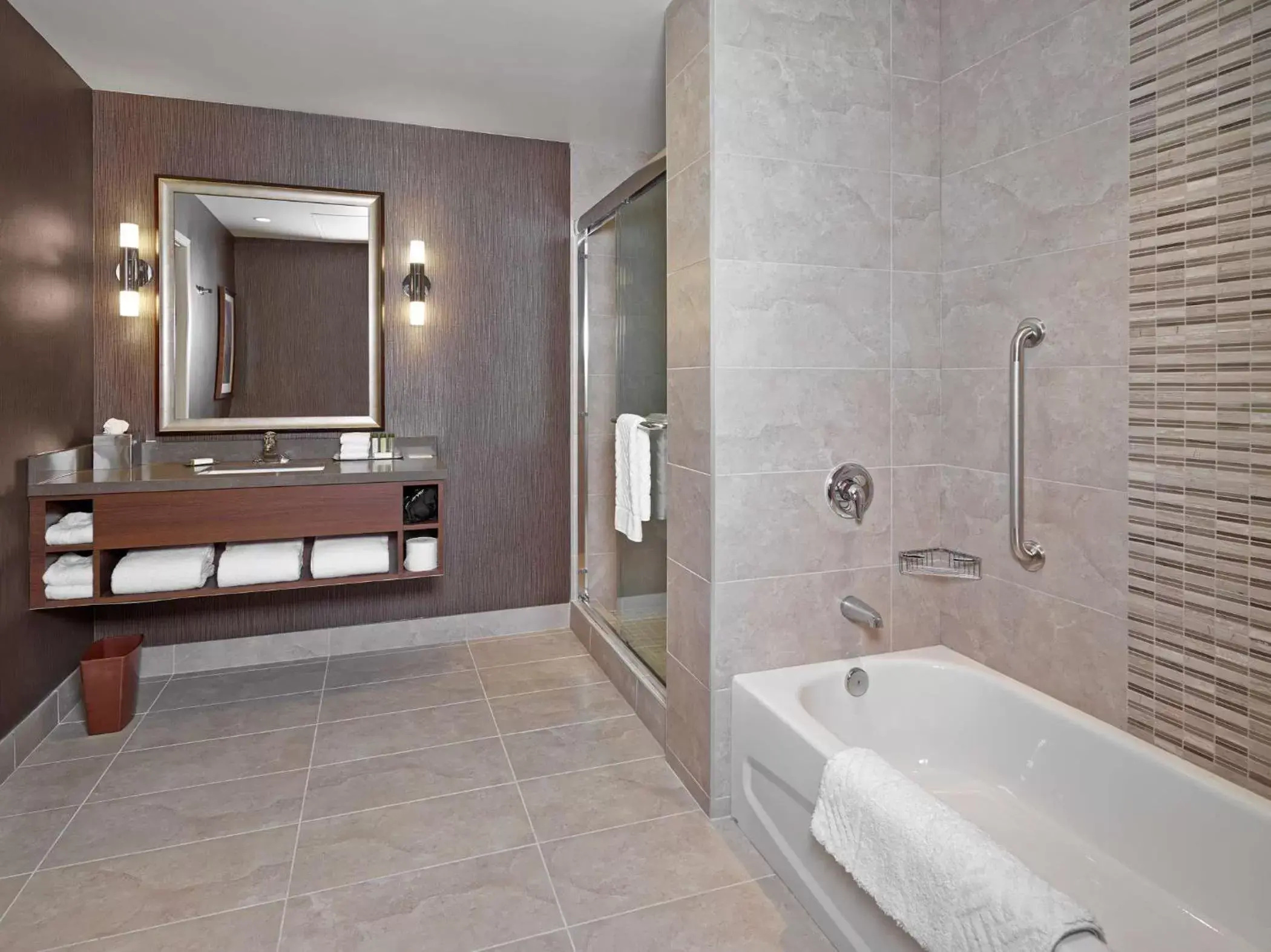 Bathroom in DoubleTree by Hilton West Edmonton